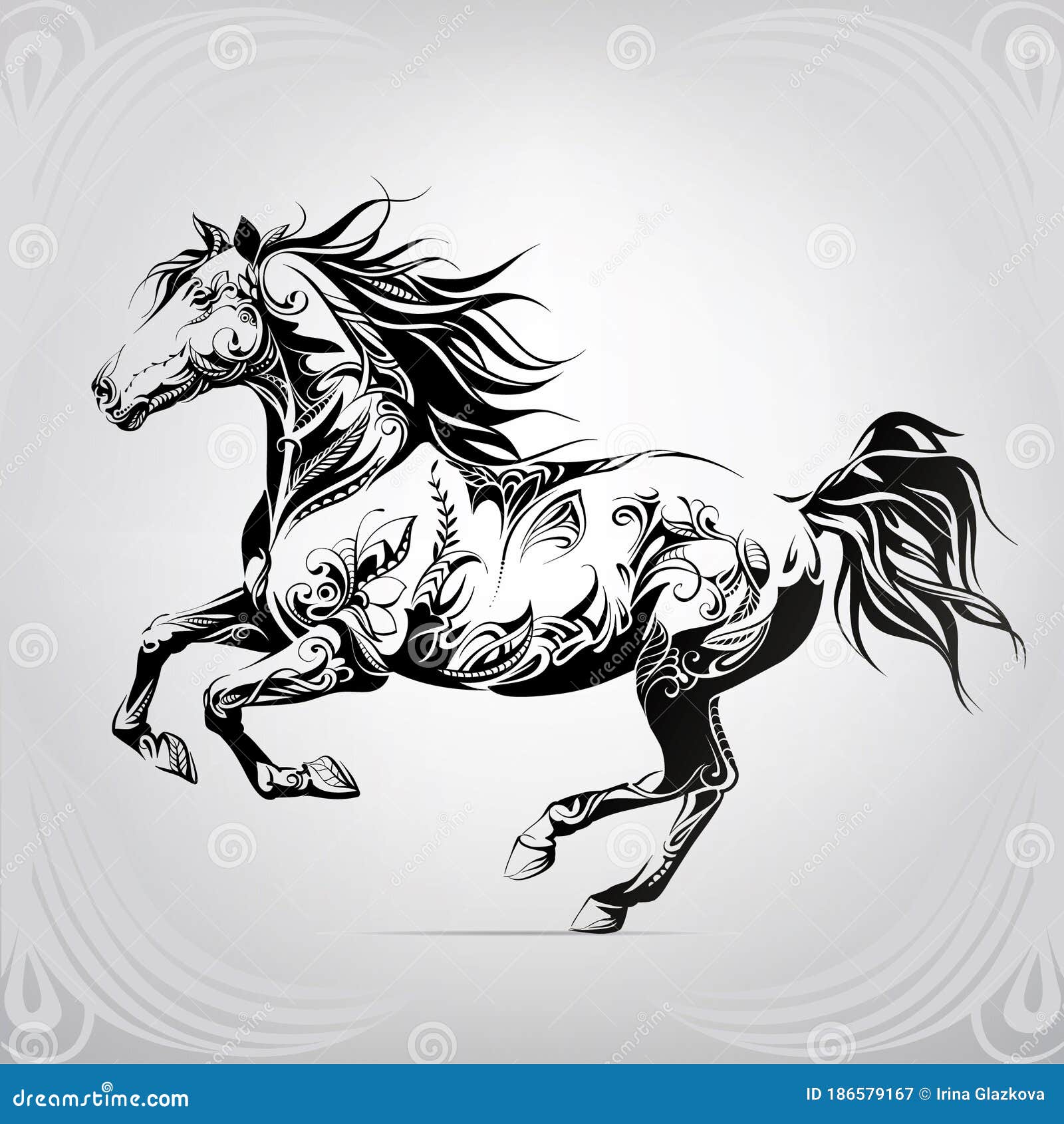 Discover 170+ running horse tattoo latest