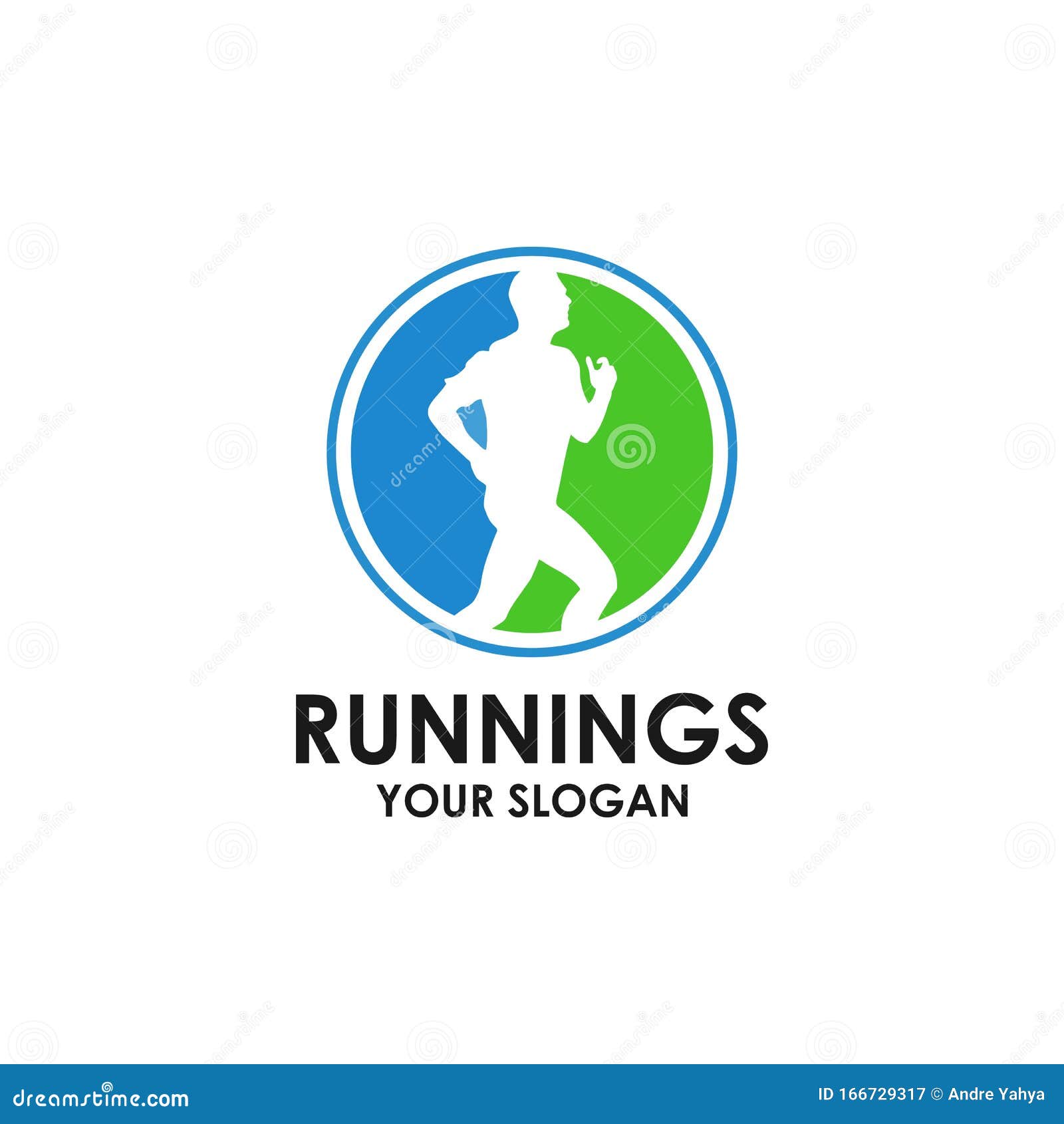 Running logo template stock image. Image of training - 166729317