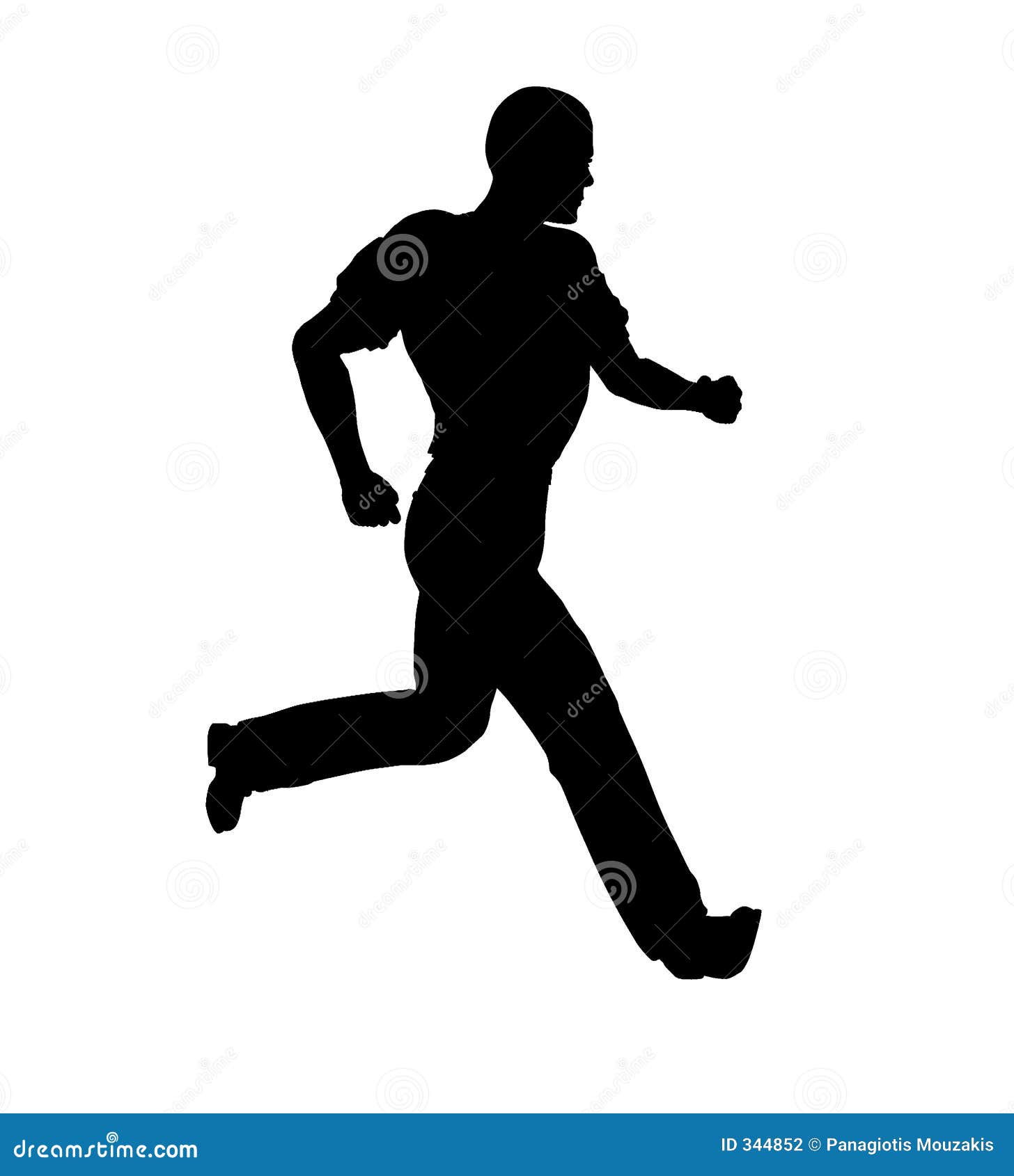 clipart running man silhouette - photo #14