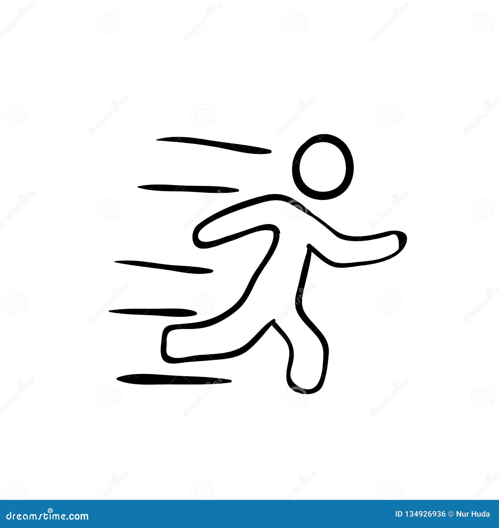 How To Draw A Guy Running - Middlecrowd3