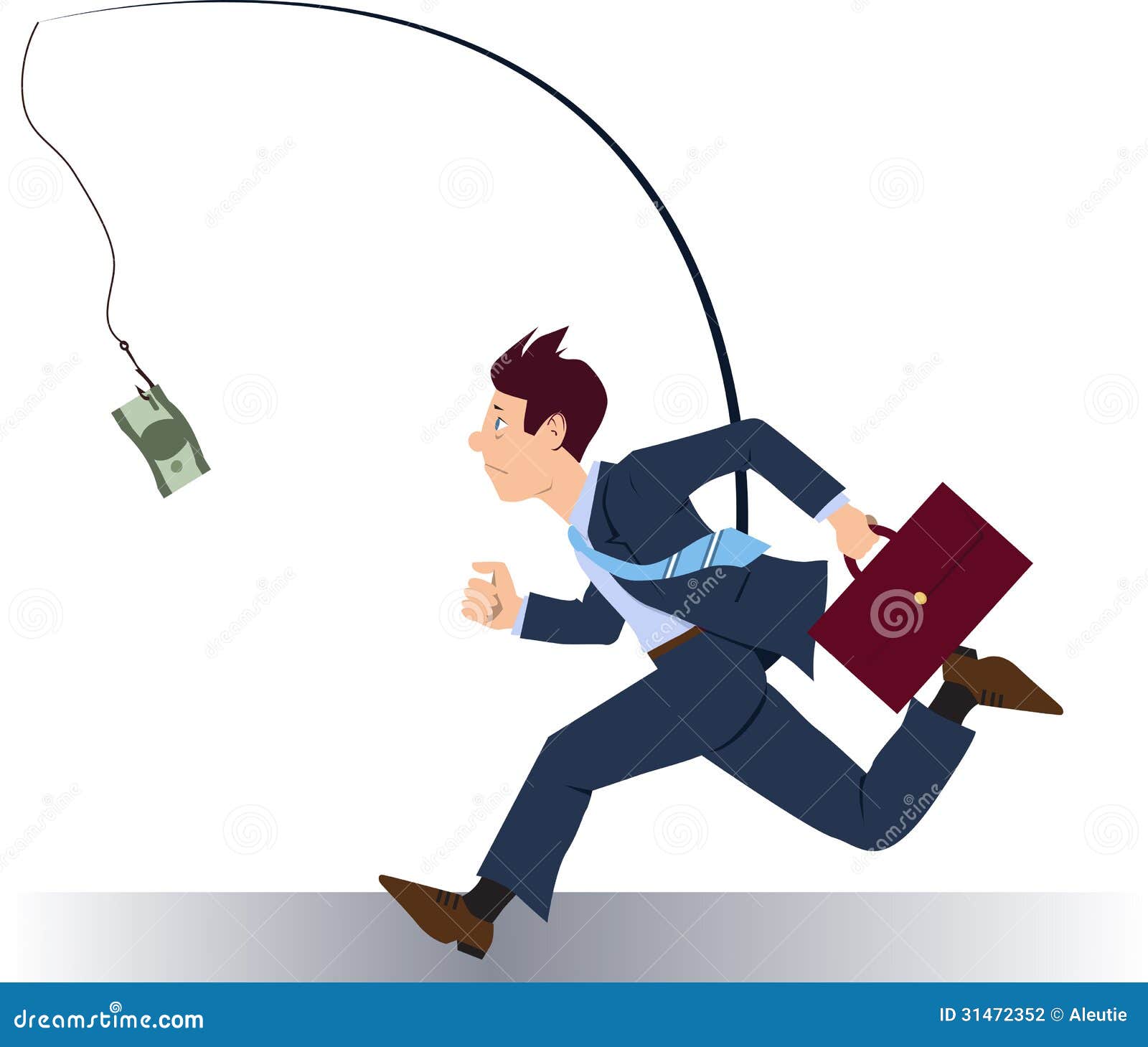 Running After Money Stock Photography - Image: 31472352