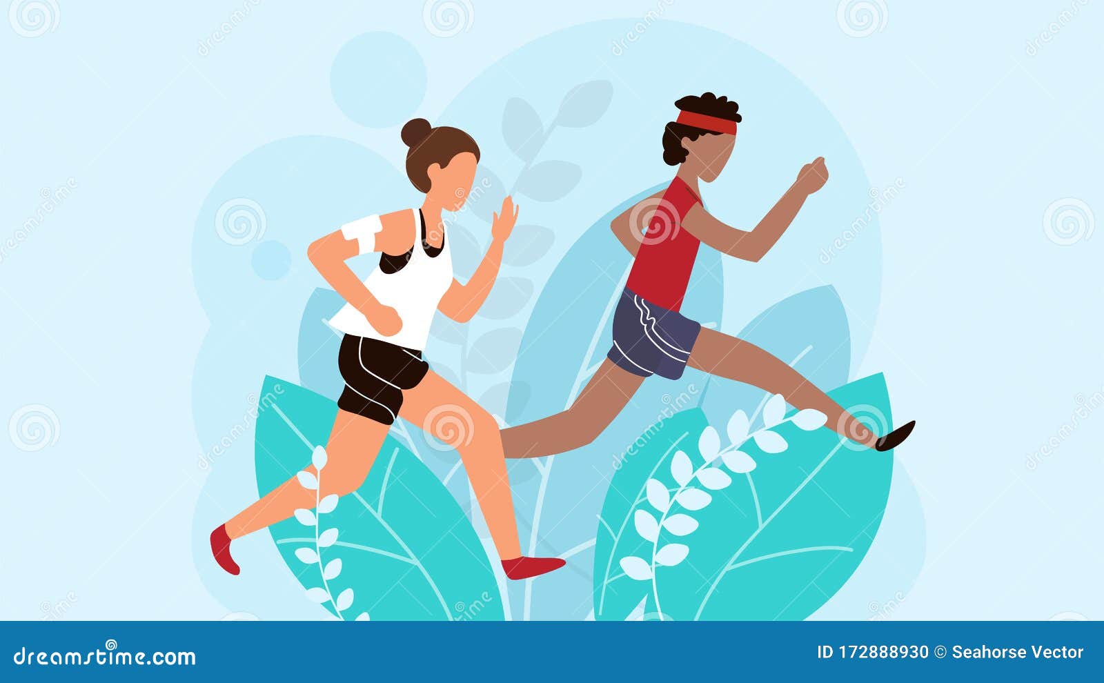 Running People, Athletic Man and Woman Cartoon Characters, Vector Illustration Stock Vector - Illustration of group, adult: 172888930 Running People, Athletic Man and Woman Cartoon Characters, Vector Illustration Stock Vector - Illustration of group, adult: 172888930