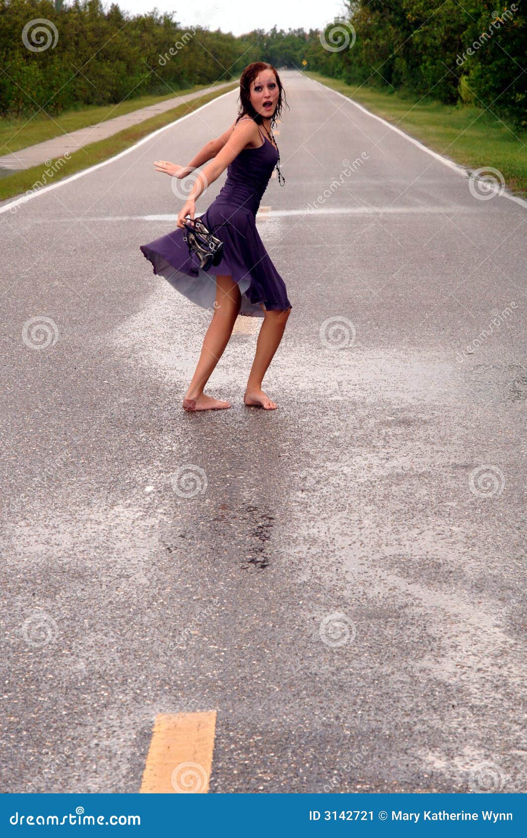 Scared face of woman Stock Photo by ©rainfall 49680905