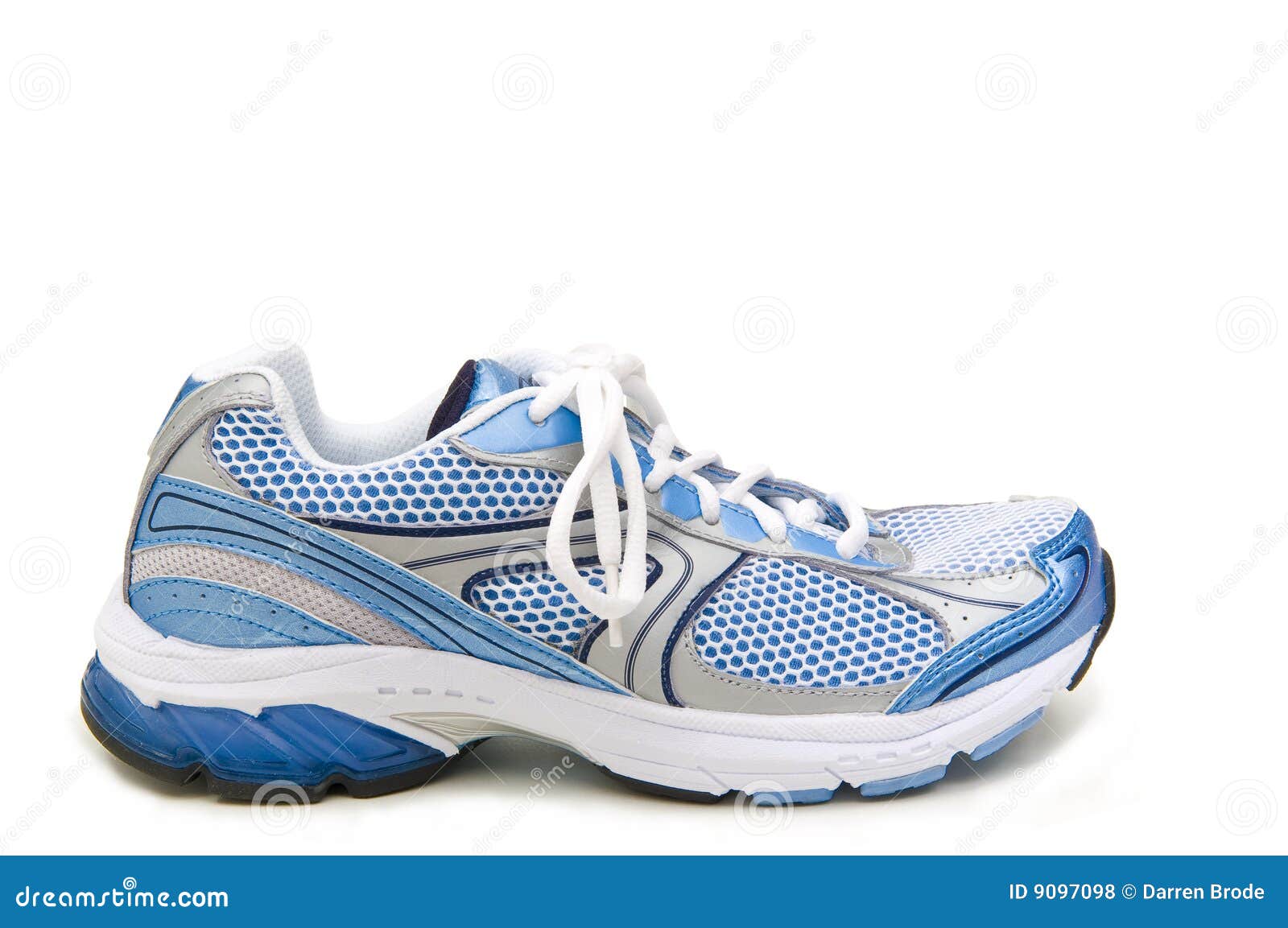 Running shoe profile stock photo. Image of rubber, pair - 9097098
