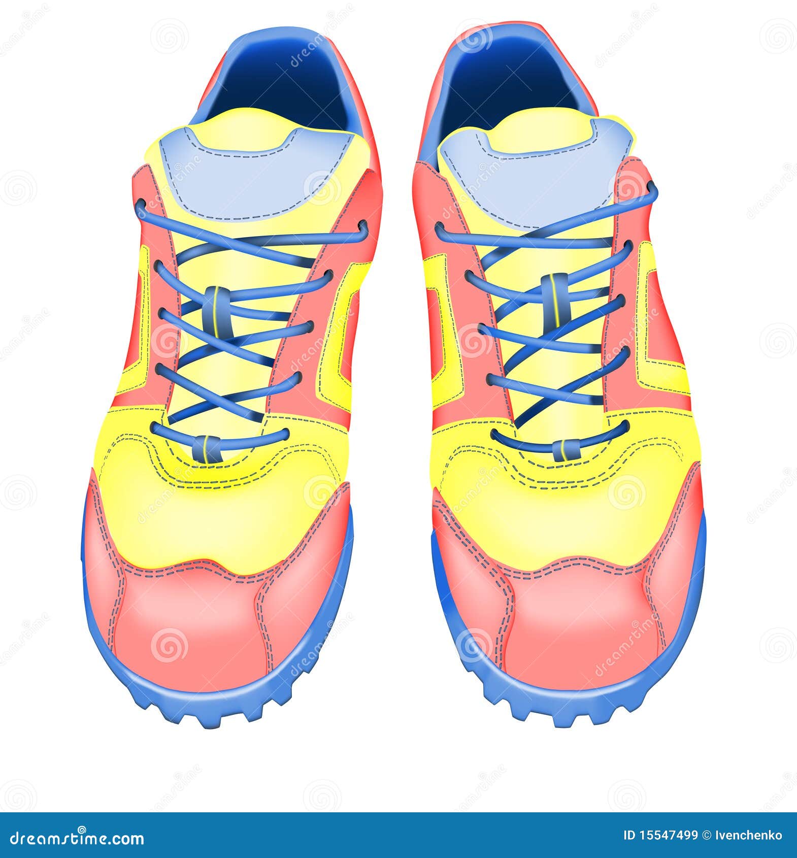 Running shoes stock vector. Illustration of lifestyle - 15547499