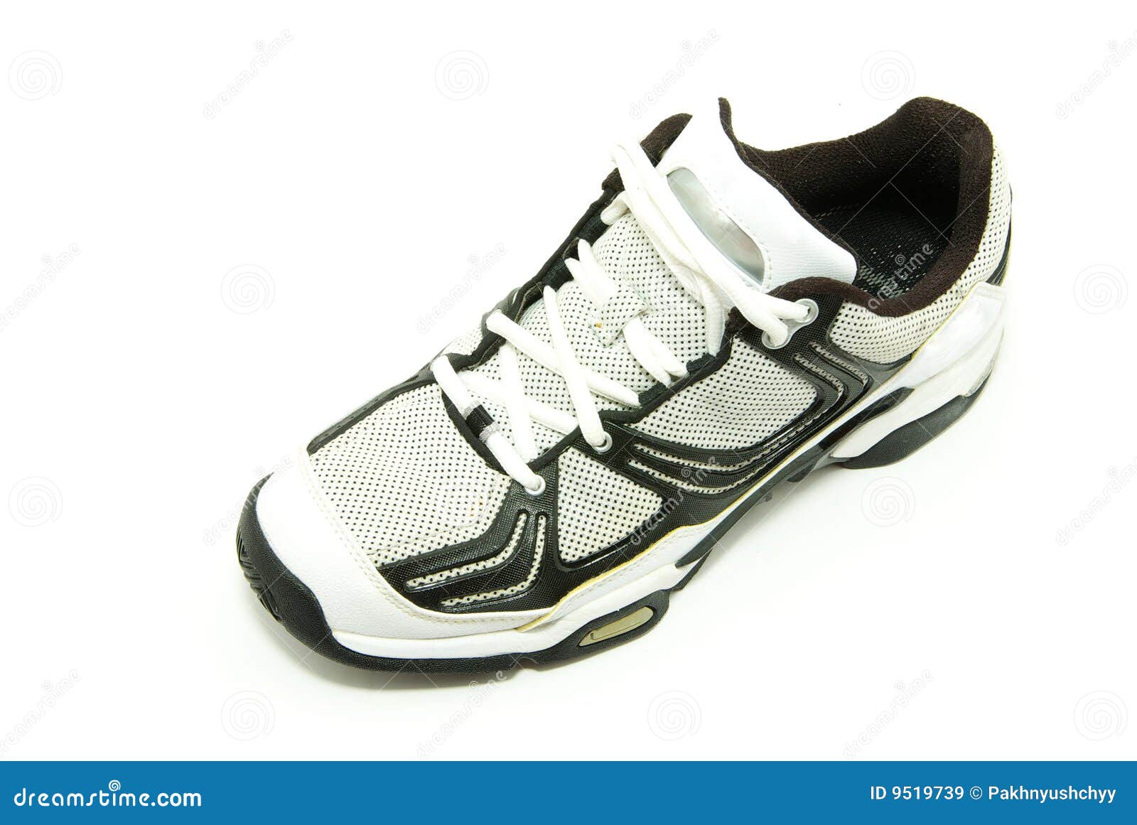 Running shoes on white stock image. Image of runs, athlete - 9519739