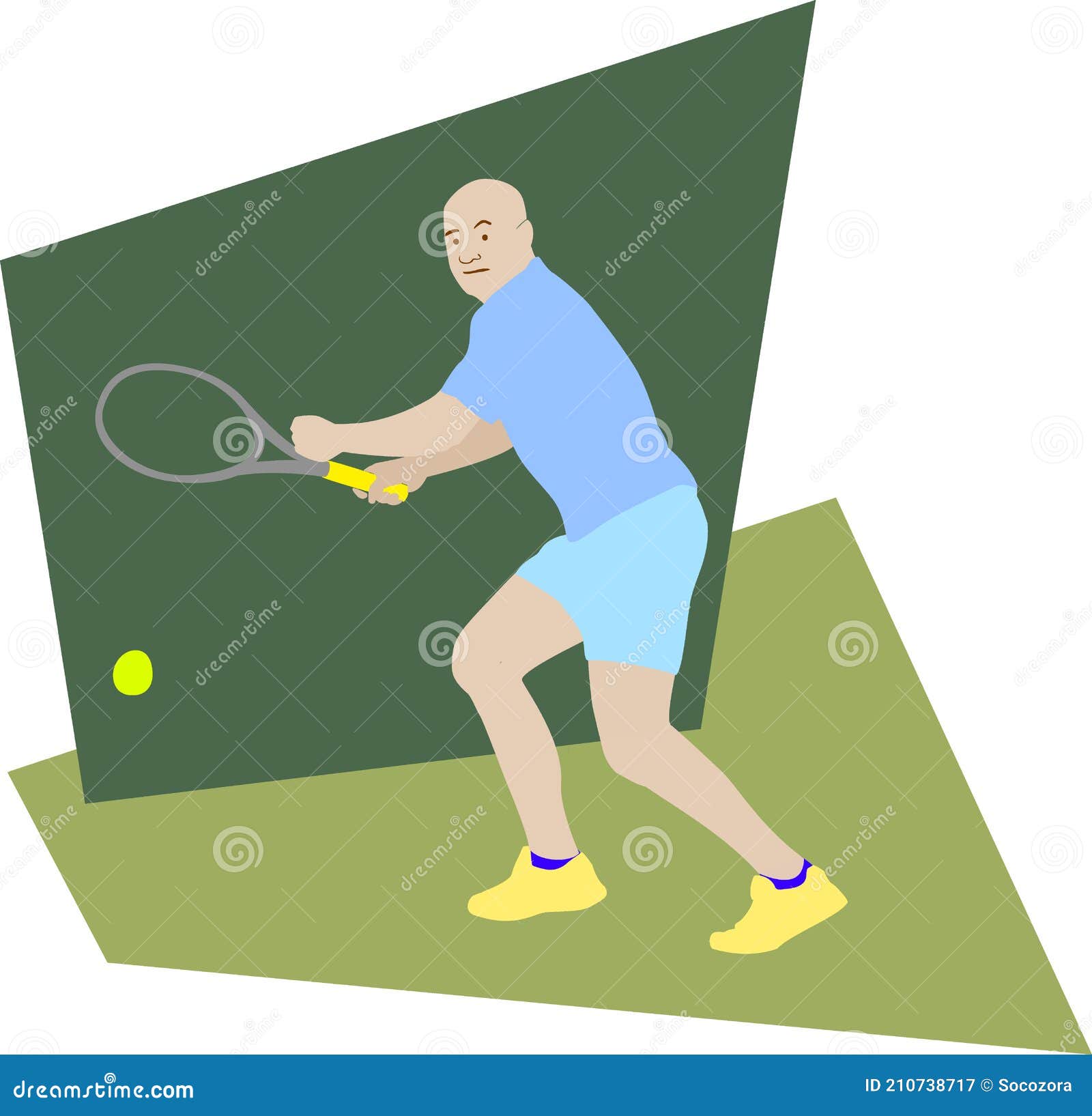 running to shoot with lethal forehand