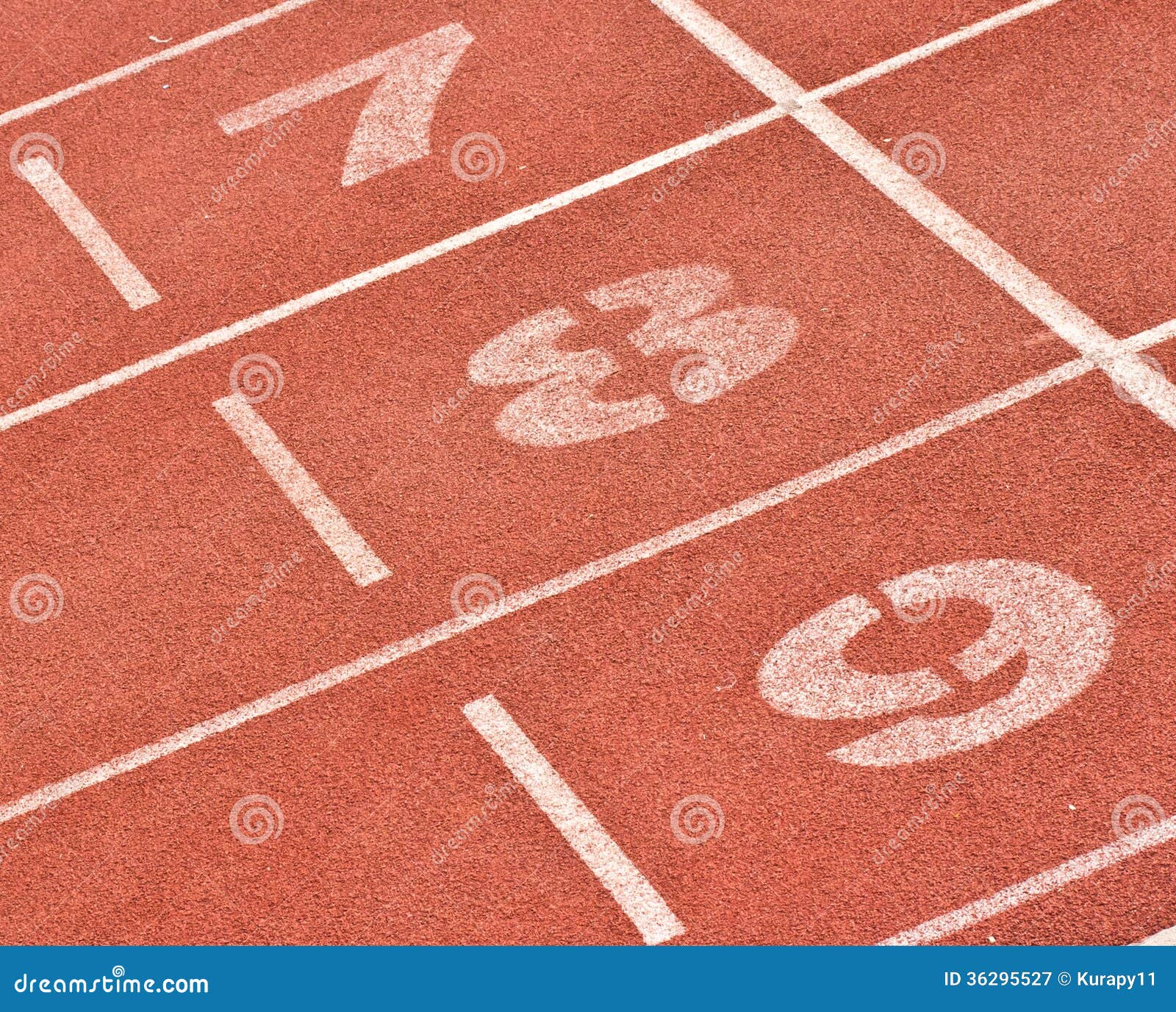 Running track stock image. Image of racetrack, contest 36295527