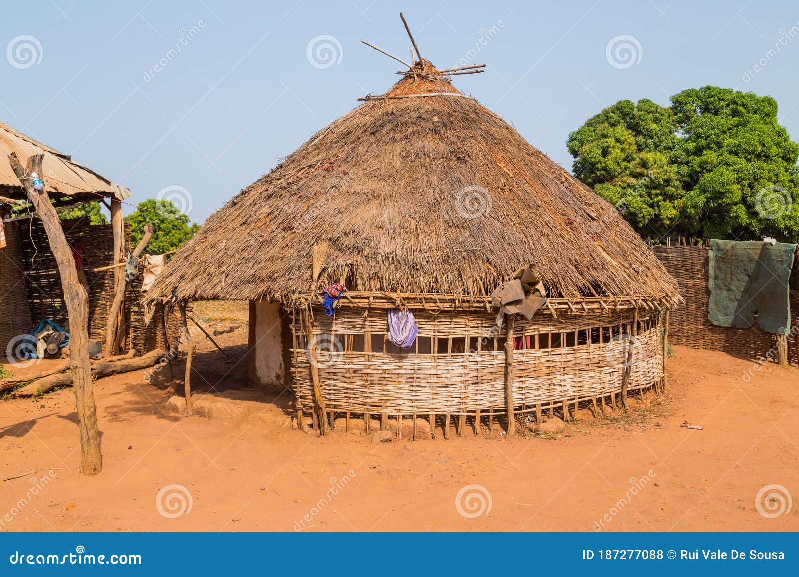 Rural GuineaBissau stock photo. Image of barn, provisional 187277088