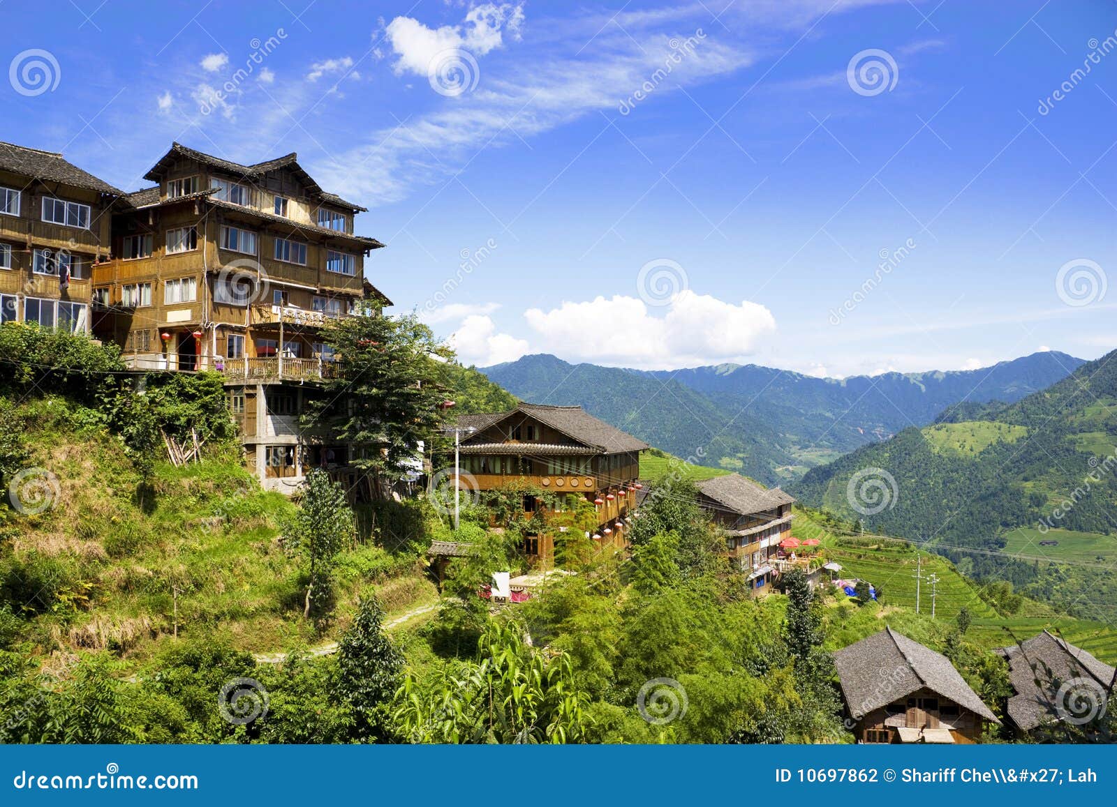 Rural Highland China Stock Photography Image 10697862