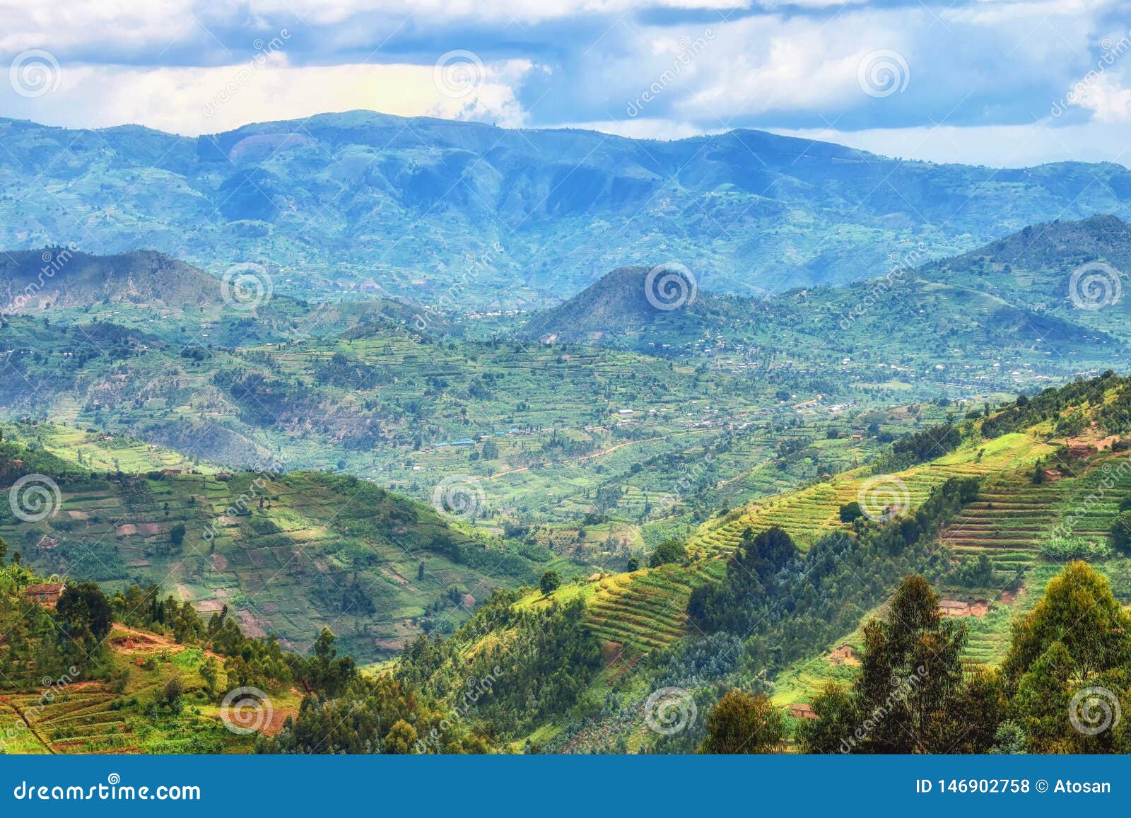 rural landscape rwanda