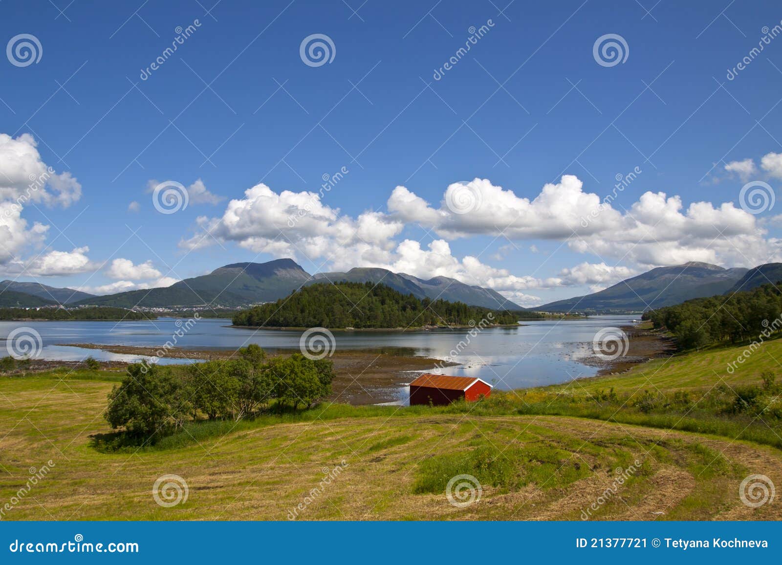 rural lanscape of norway