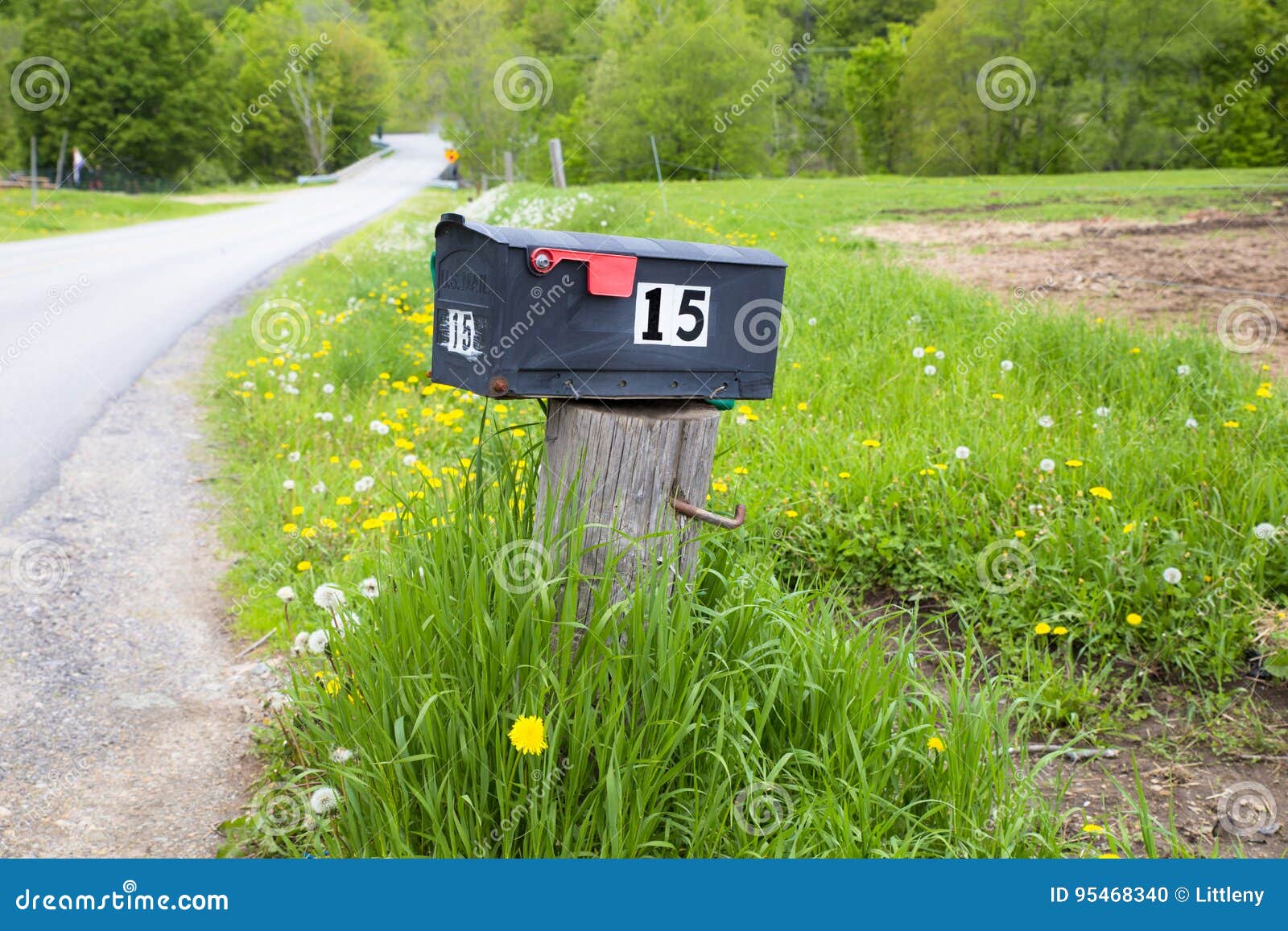 Rural mailbox stock photo. Image of united, vintage, service 95468340