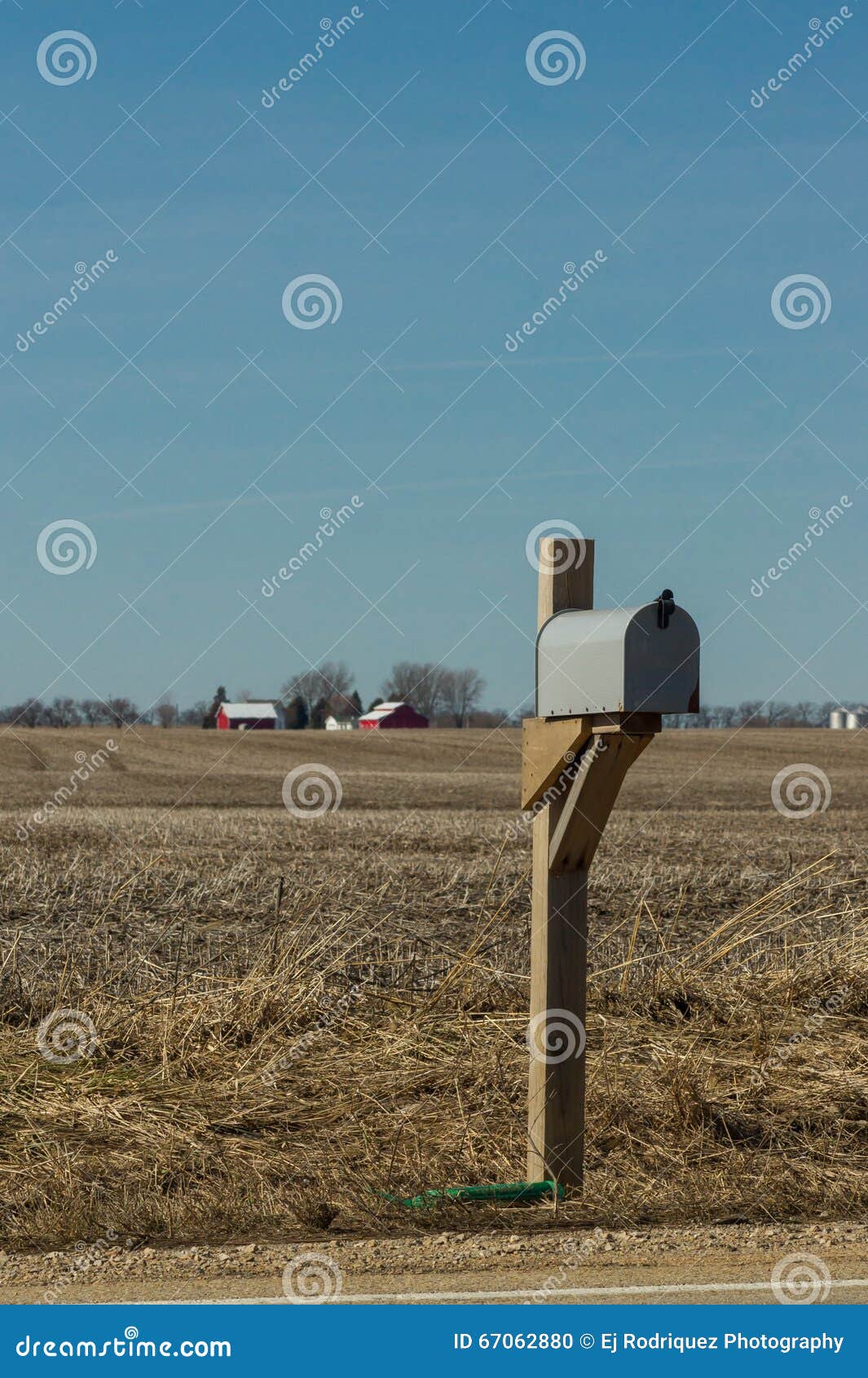 Rural Mailbox. stock photo. Image of barn, envelope, mailbox 67062880