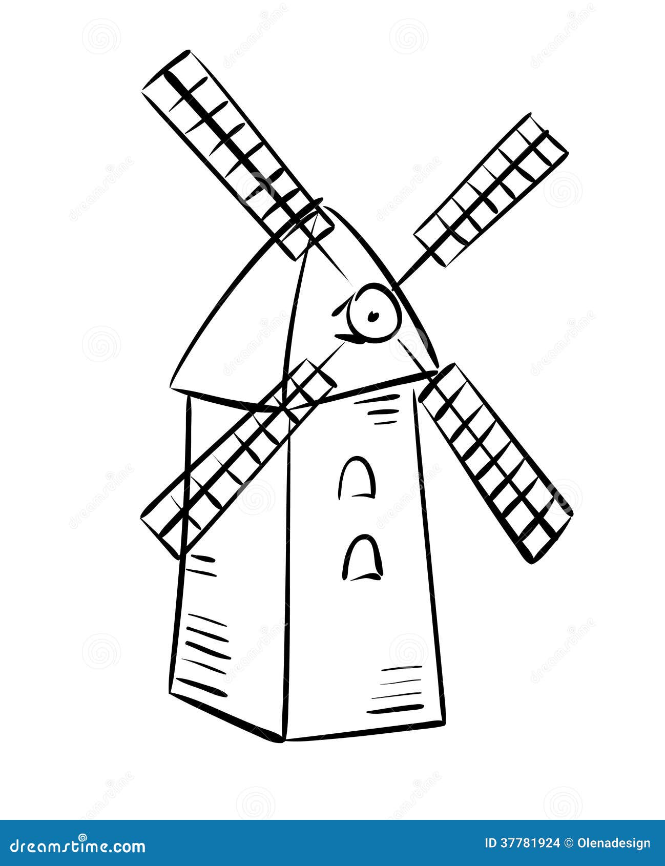 Amish windmill