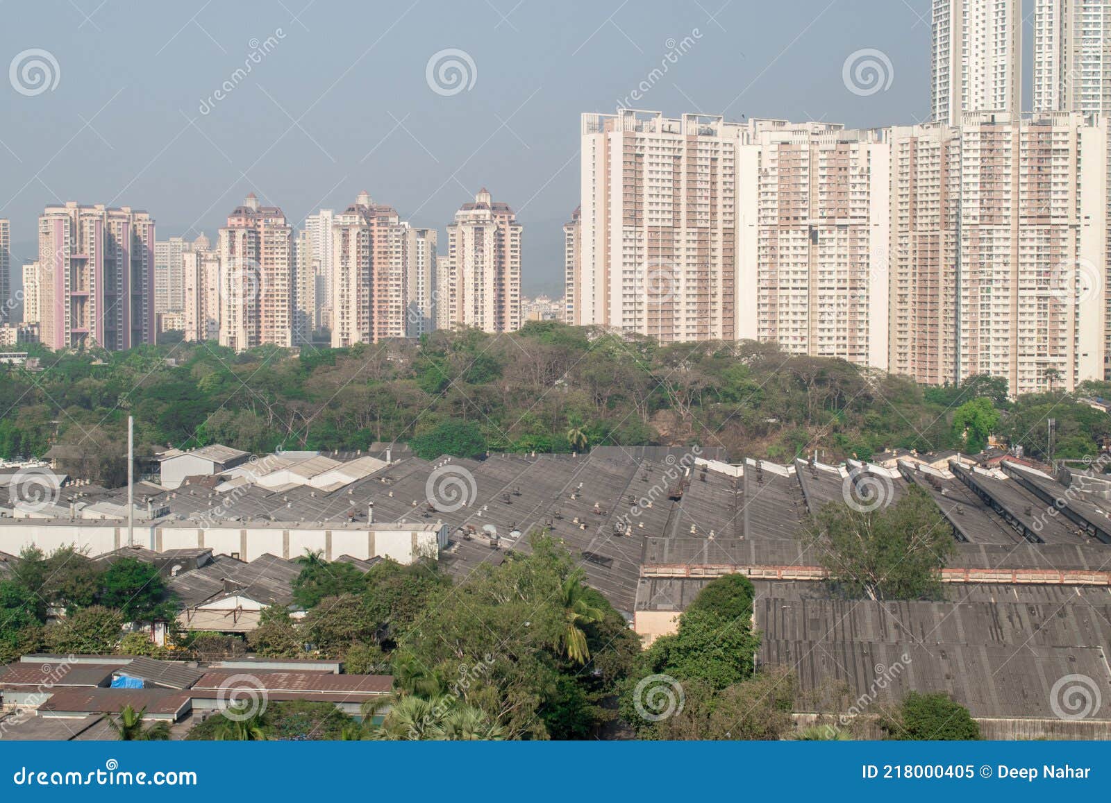 Rural To Urban Development of Mumbai ,Maharashtra Stock Image Image
