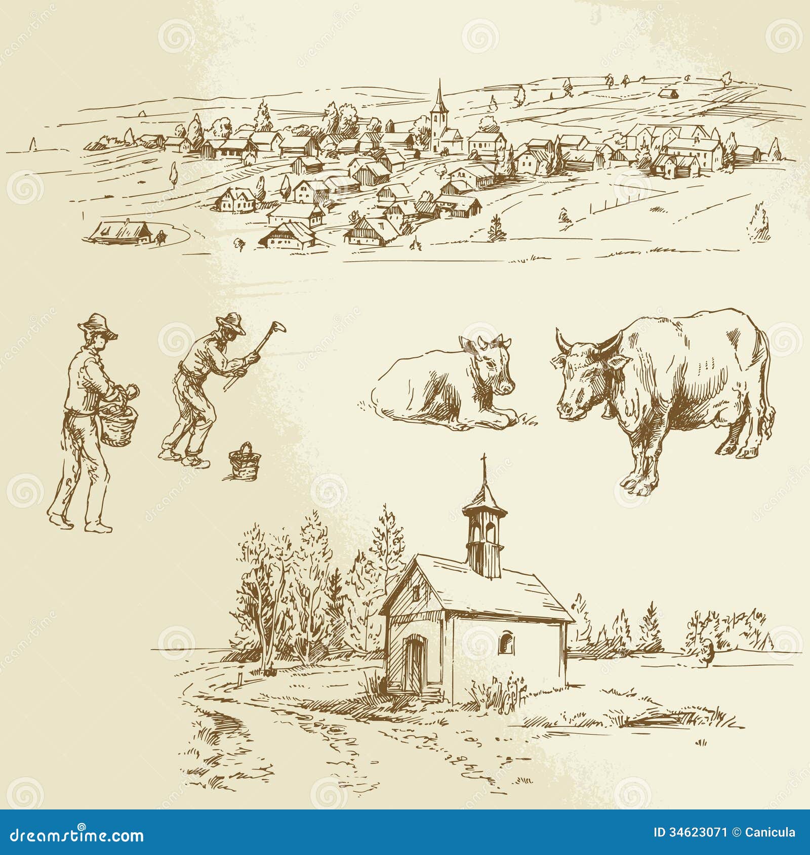 Image Result For Farmland Sketch Image Result For Farmland Sketch