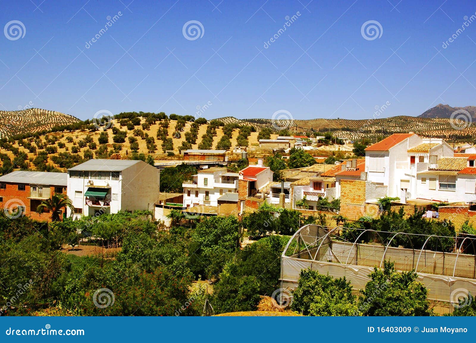 rural village in andalusia, spain