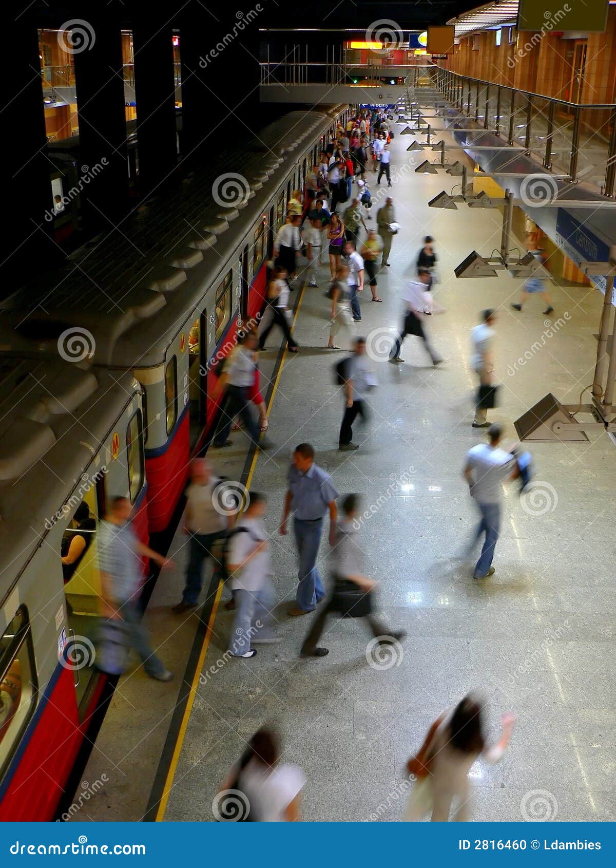 rush hour subway