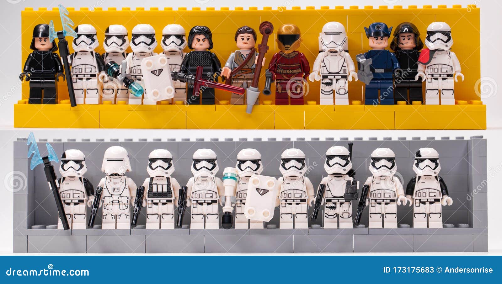 Mini Figuras De Star Wars 12 X oficiales de primer orden & tripulantes 