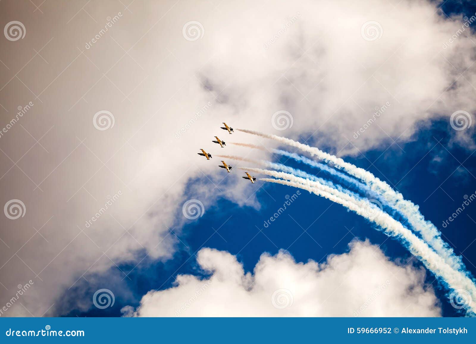 russ aerobatic team on maks 2015