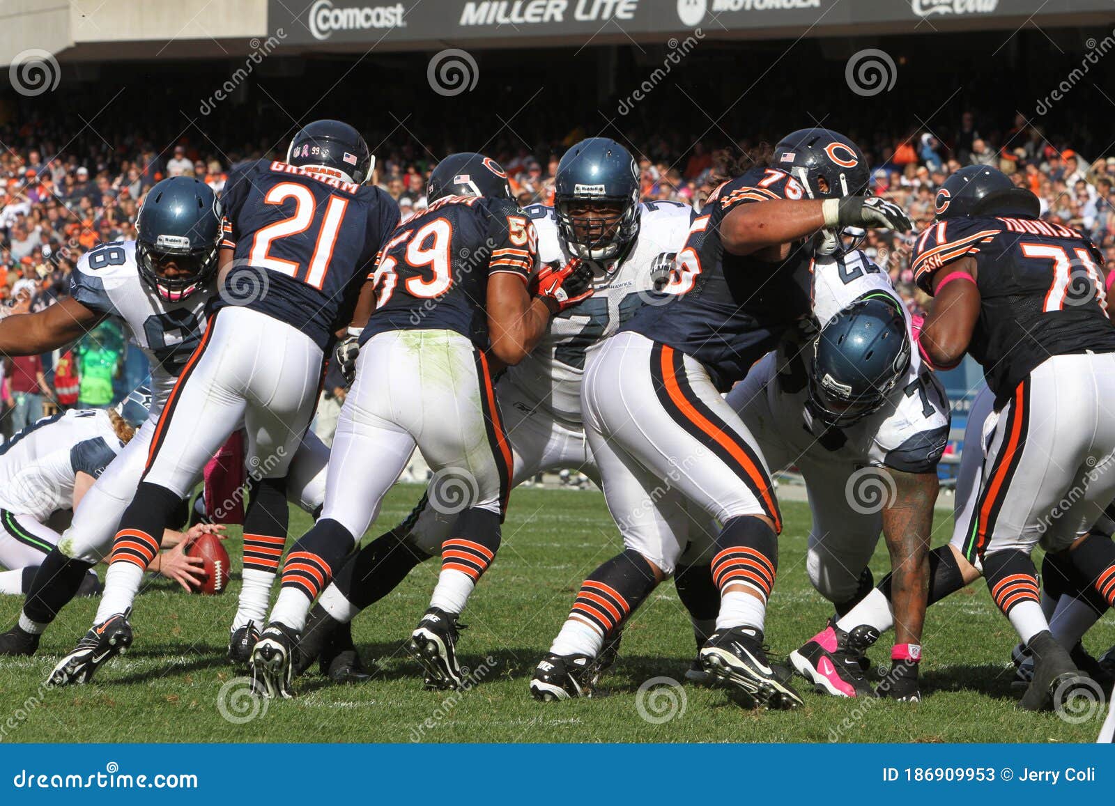 Russell Okung editorial stock photo. Image of game, sports - 186909953