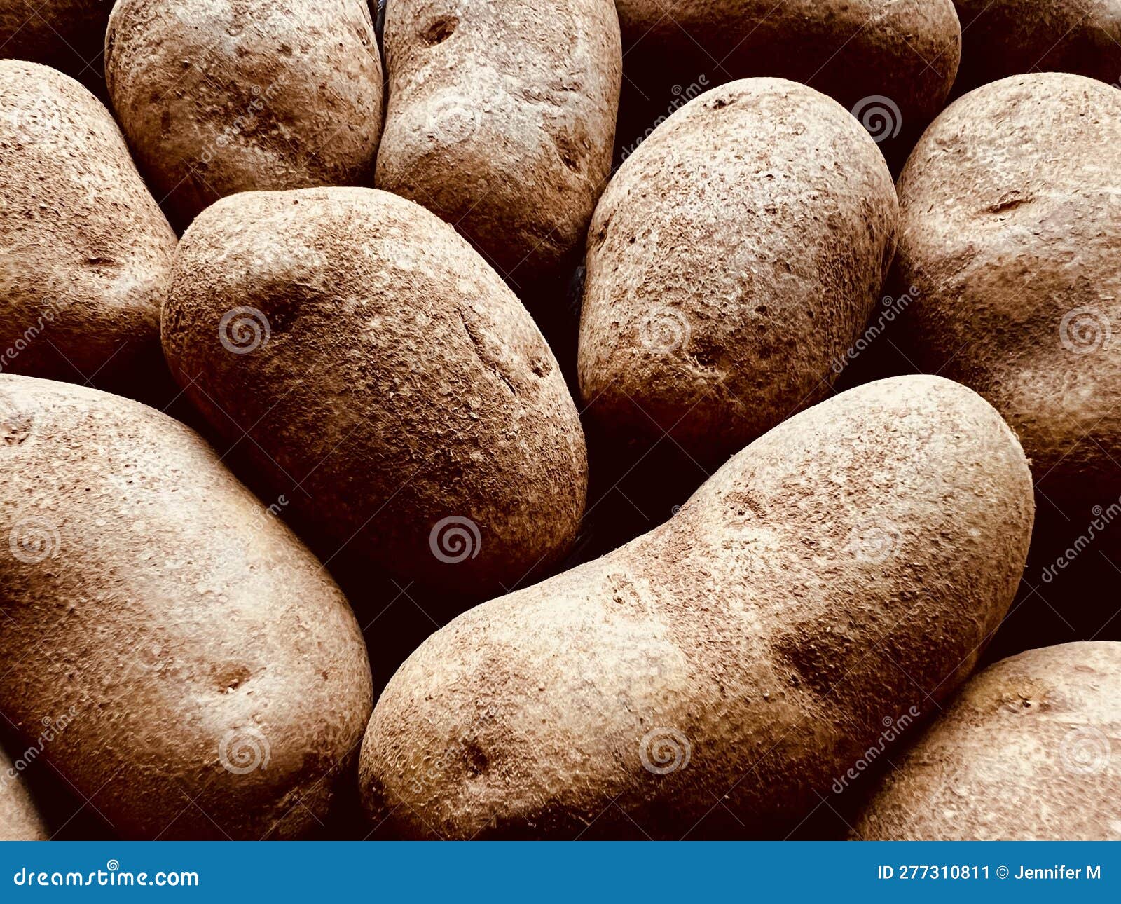 Russet potatoes stock image. Image of ingredients, vegetable 277310811