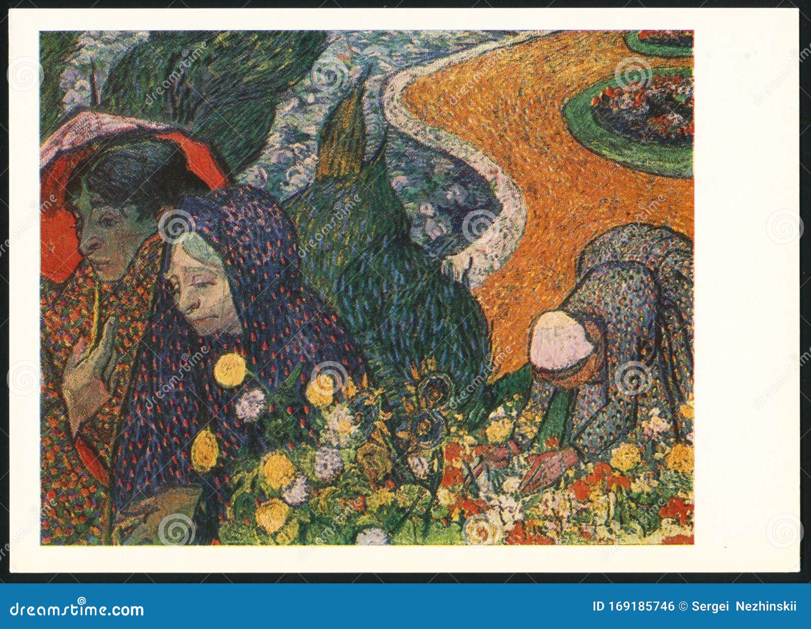 Vincent Van Gogh Ladies of Arles Editorial Photo Image of january