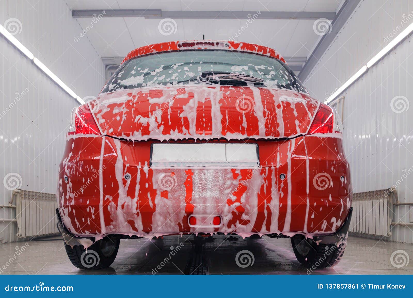 Russia Kemerovo 2019 01 05 Suzuki Swift Bright Red Small Car
