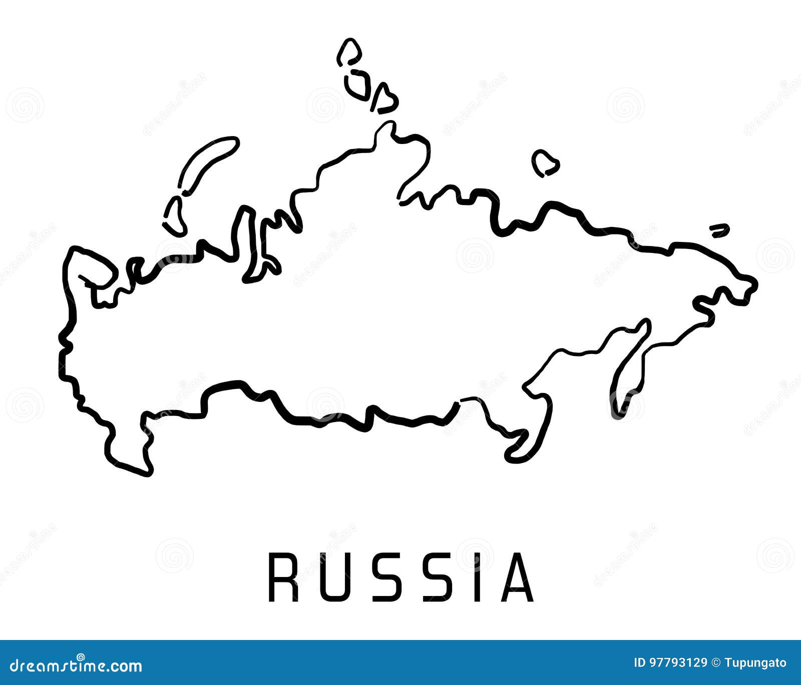 map of russia