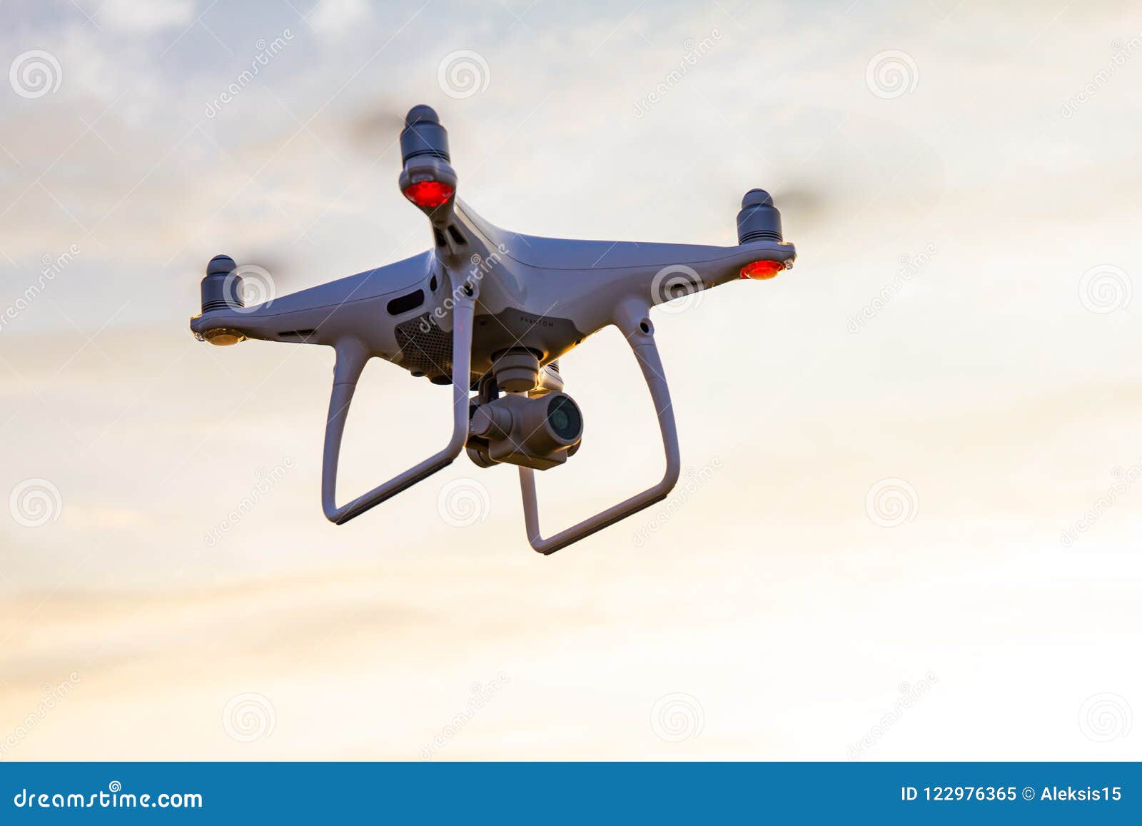 Russia Saint Petersburg July 22 2018 Remote Controlled Drone