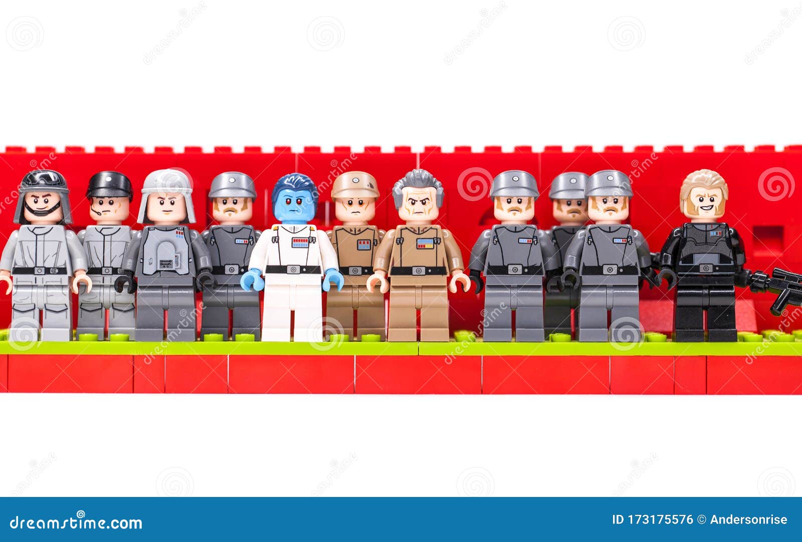 RUSSIA, SAMARA, FEBRUARY 15, 2020 - Lego Star Wars Minifigures