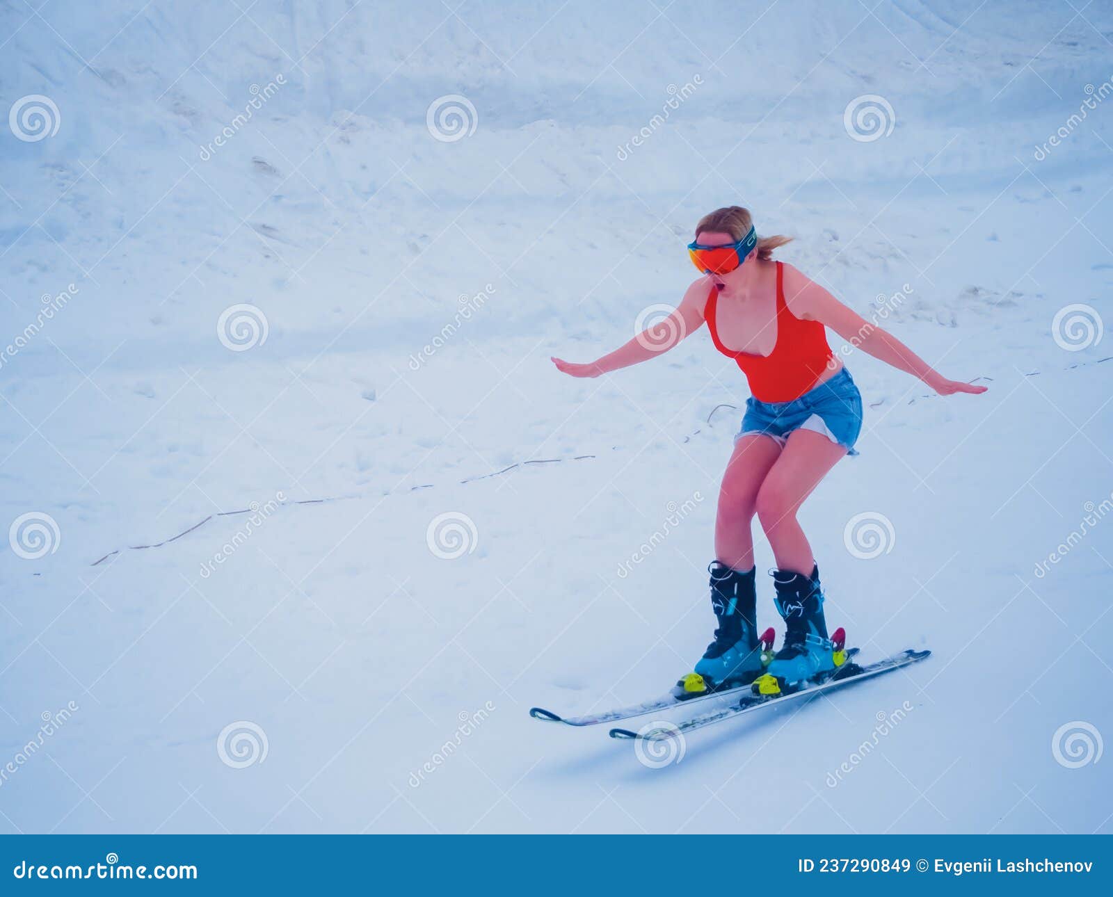 Snow Skiing Shorts Stock Photos - Free & Royalty-Free Stock Photos
