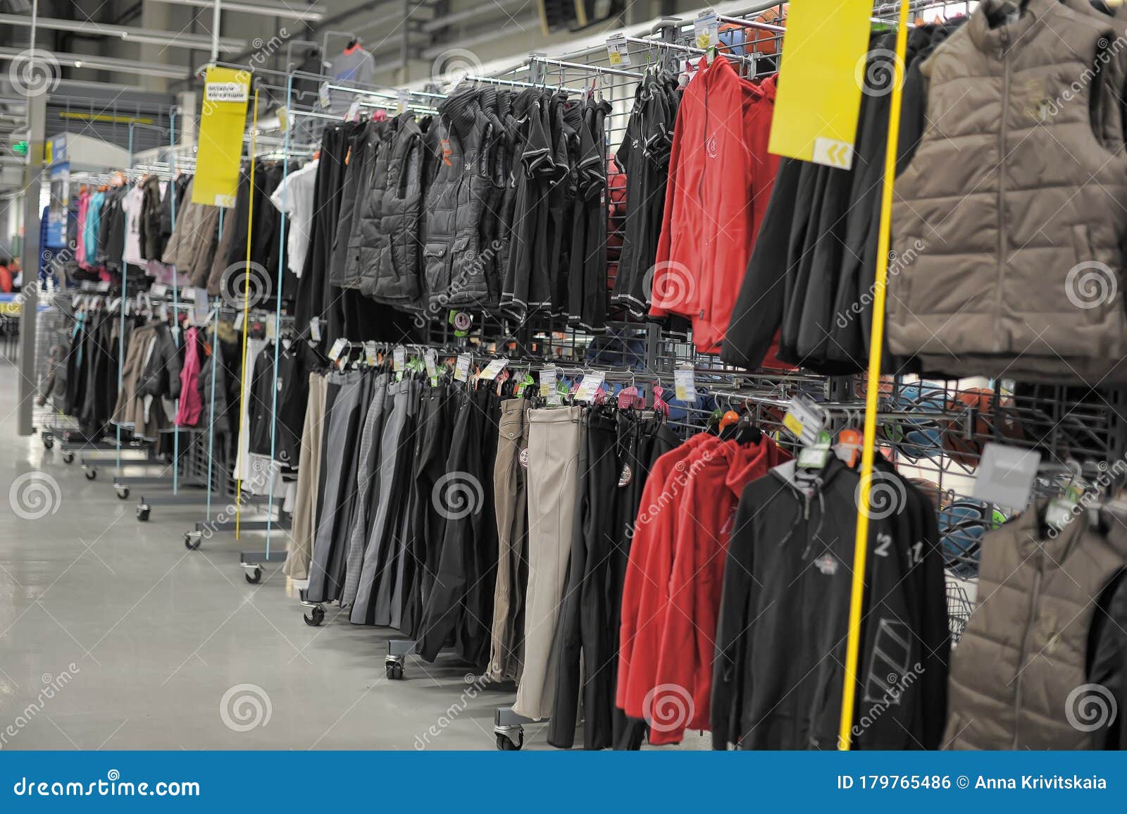 Sportswear in a Sports Supermarket Editorial Photo - Image of lifestyle ...