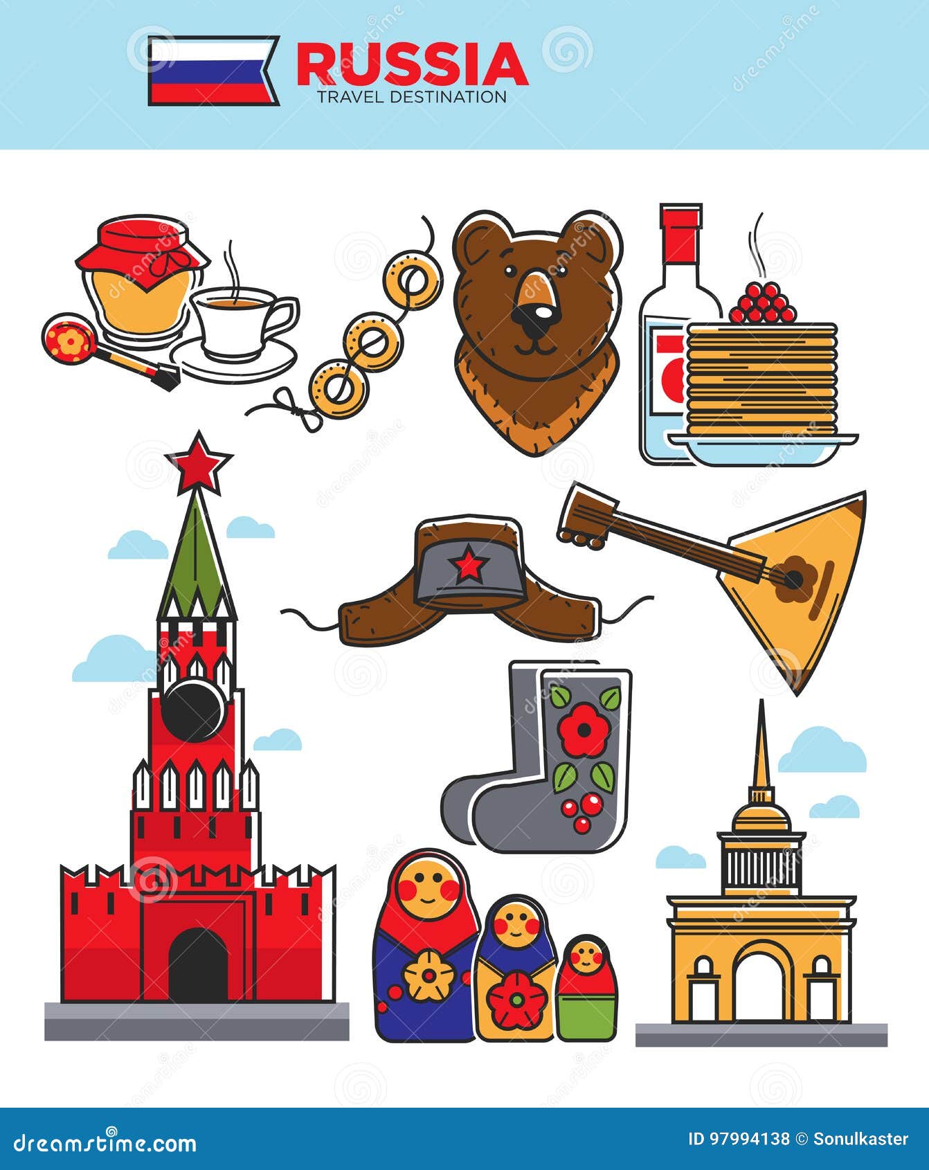 Russian Flag Vector Art, Icons, and Graphics for Free Download