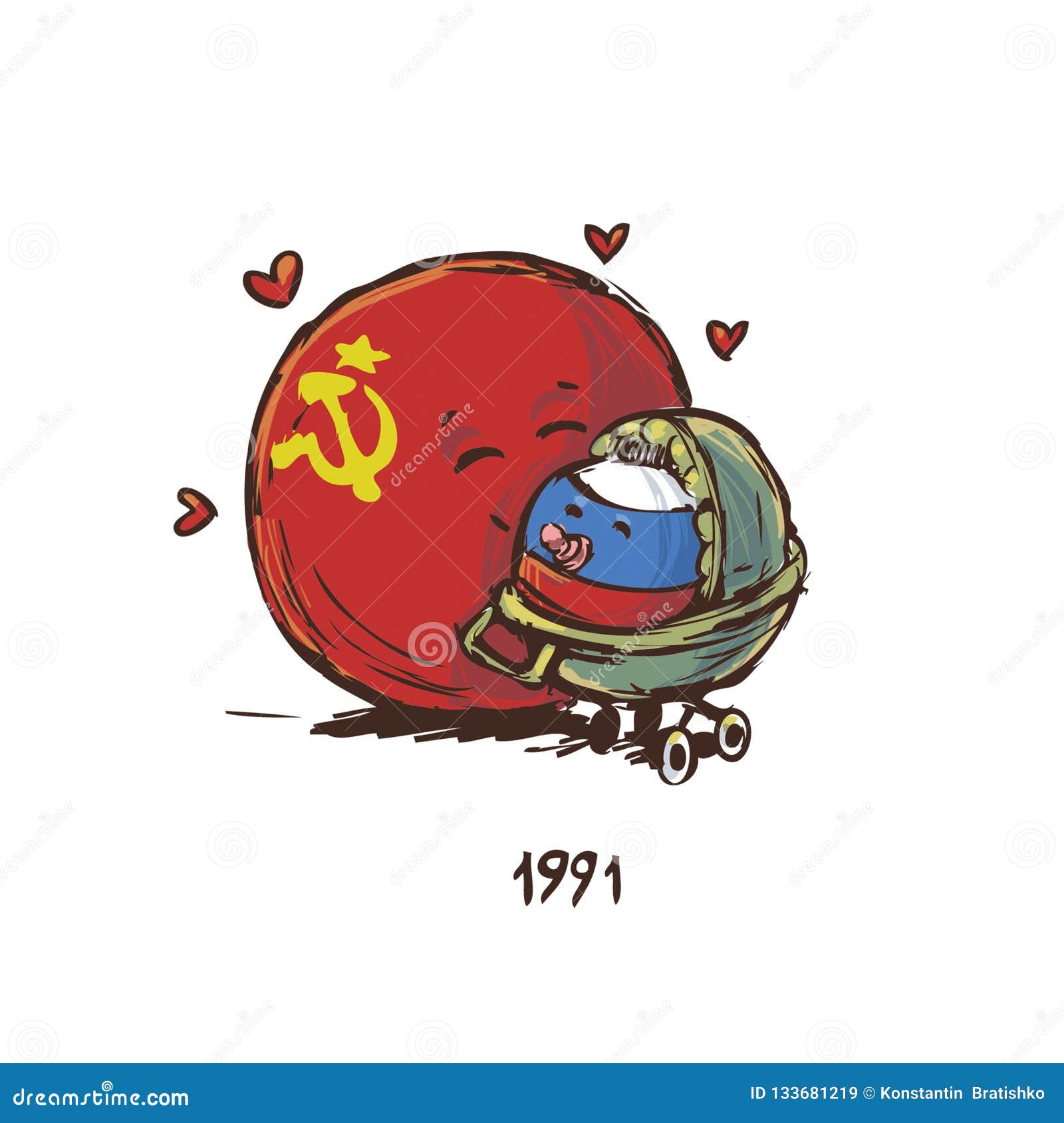 Countryballs Ussr X Russia Youtube