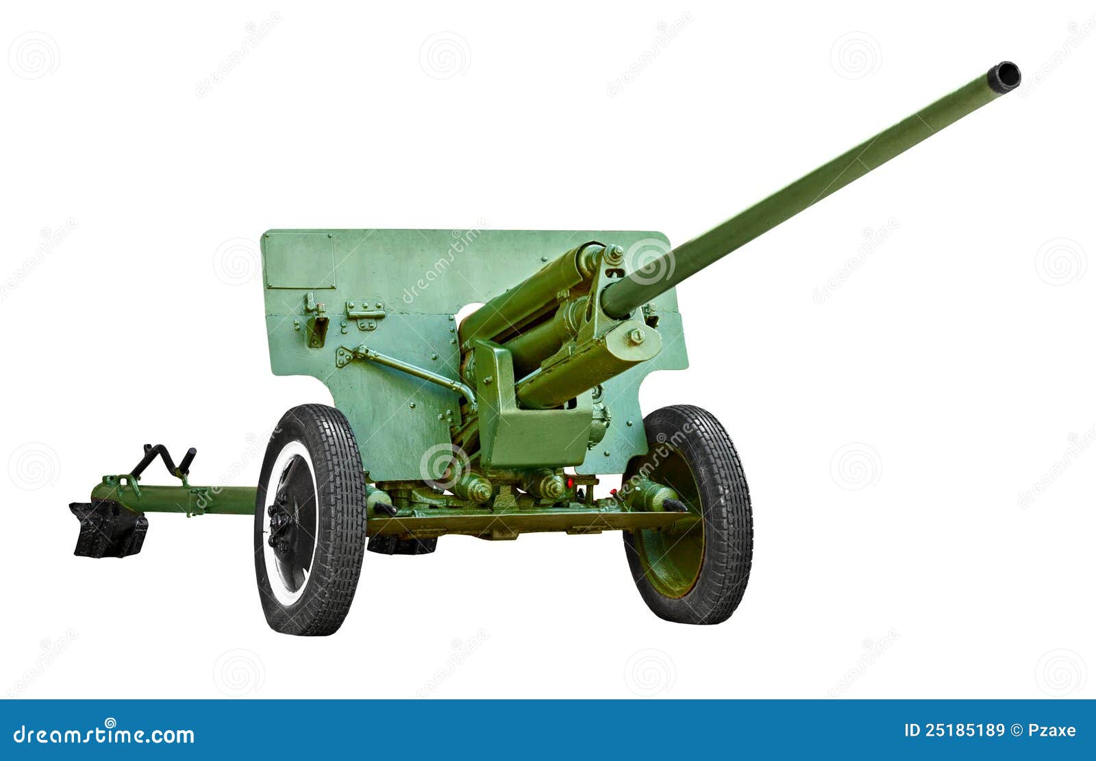 russian artillery gun - world war ii