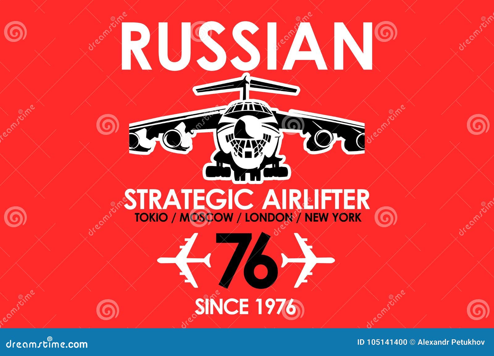 russian aviation  t-shirt