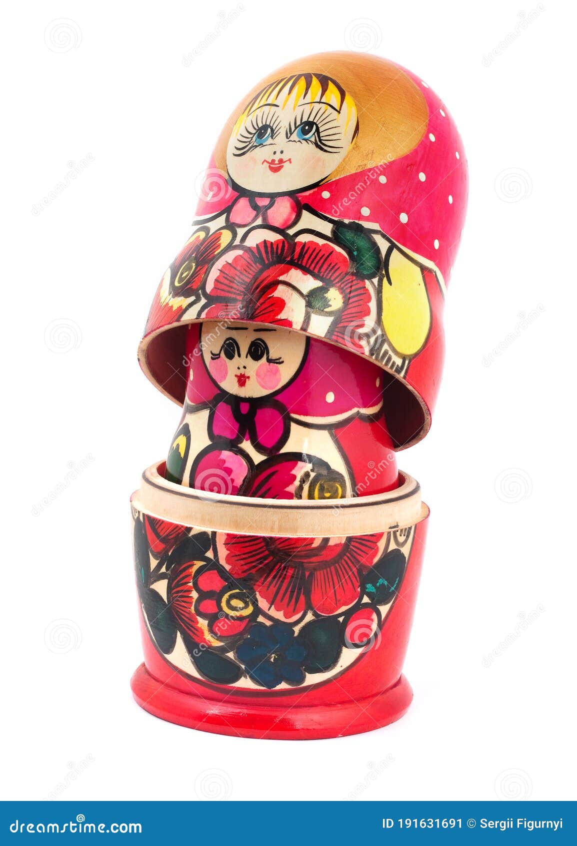 Russian Dolls Stock Image Image Of White Growth Collection 191631691