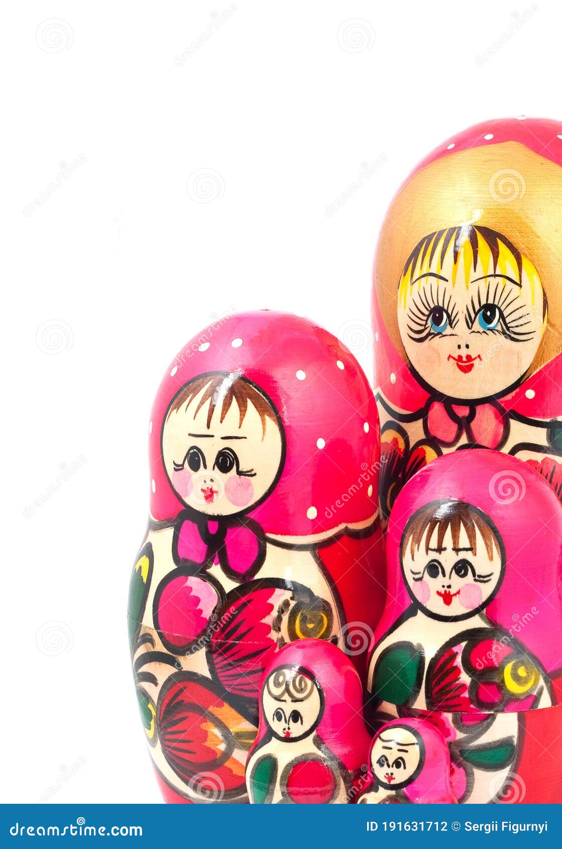 Russian Dolls stock photo. Image of traditional, inside 191631712