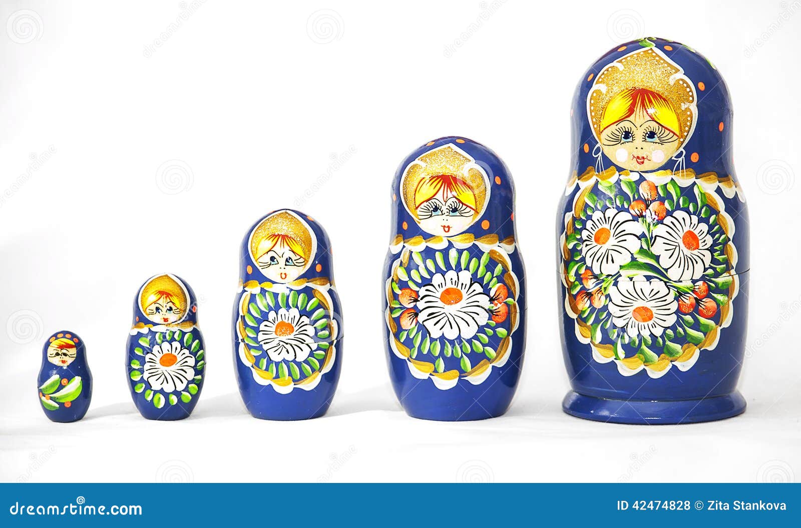 Russian dolls matrioska stock photo. Image of matryoshka 42474828