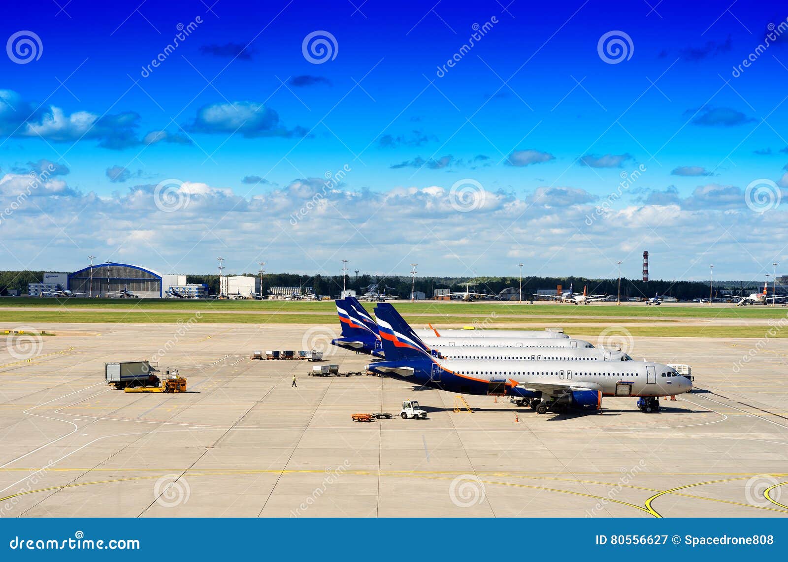 Russian Jets on Airfield Background Stock Image - Image of concept, airport:  80556627