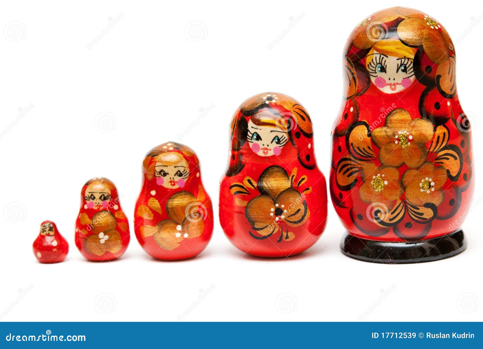 Russian nesting dolls stock image. Image of play, culture 17712539