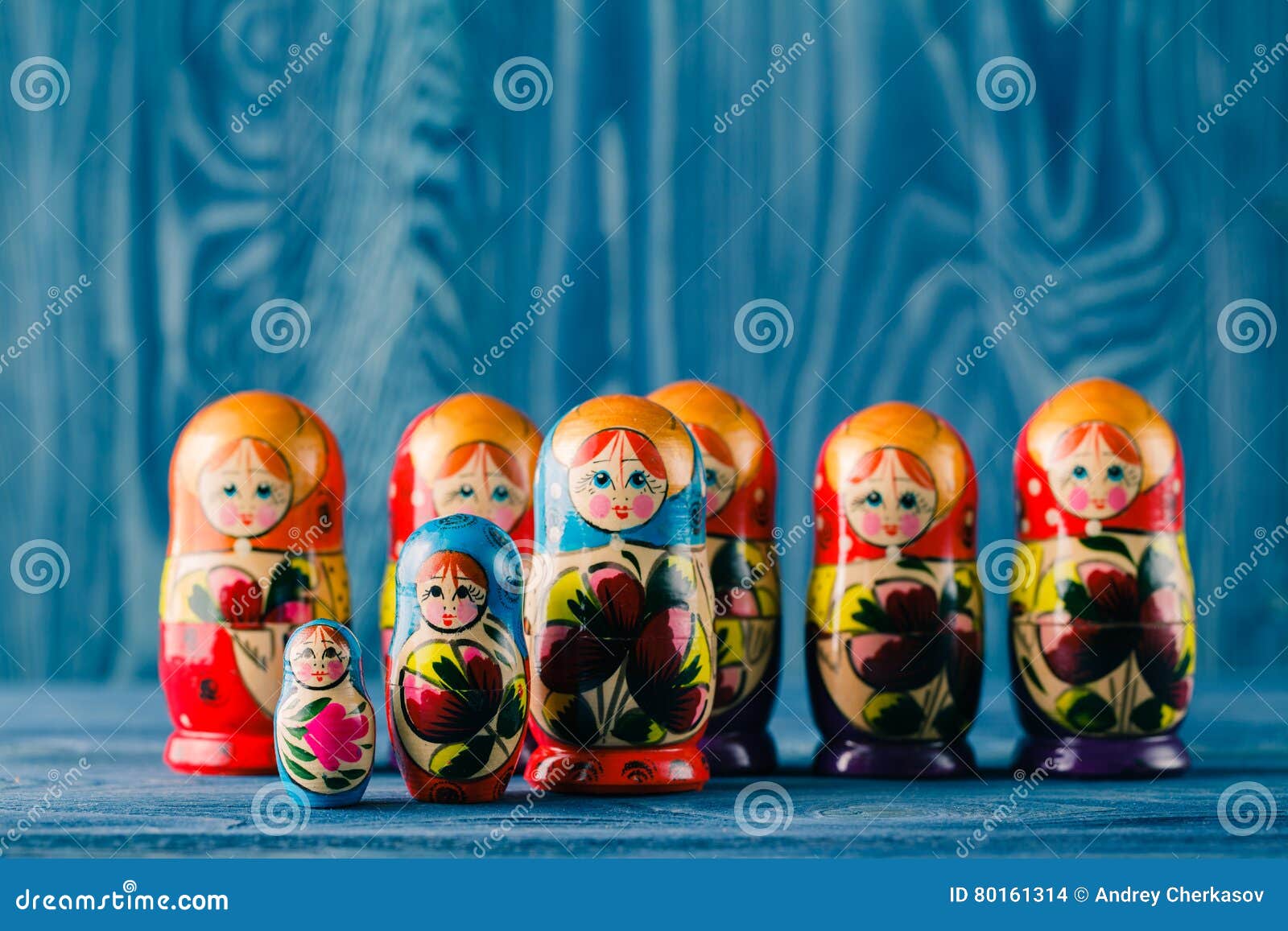 russian nesting dolls babushkas or matryoshkas