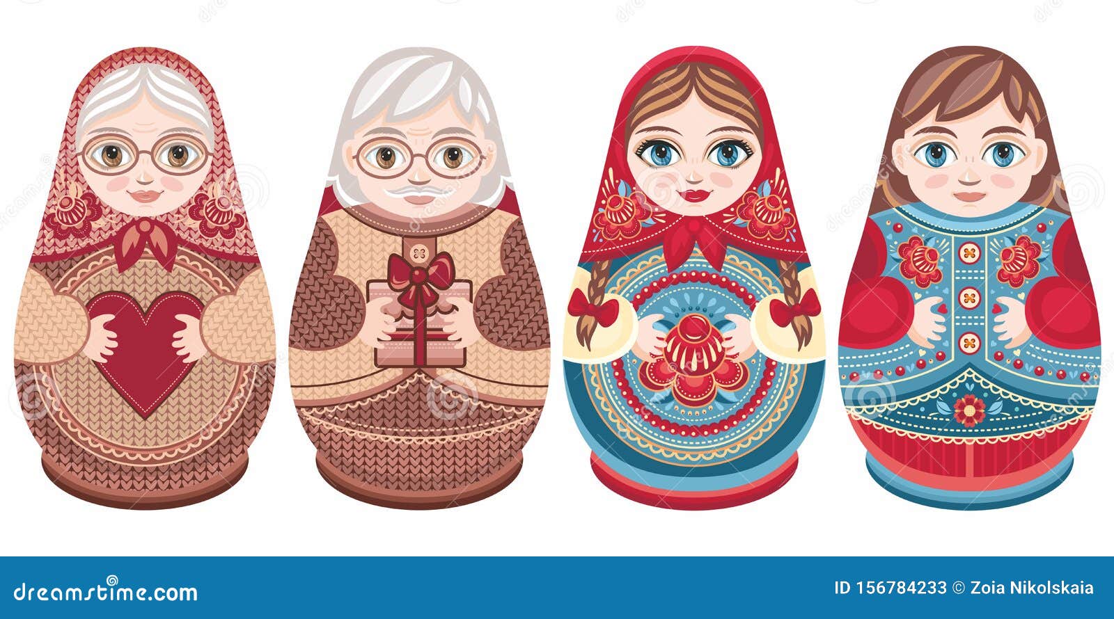 family nesting dolls