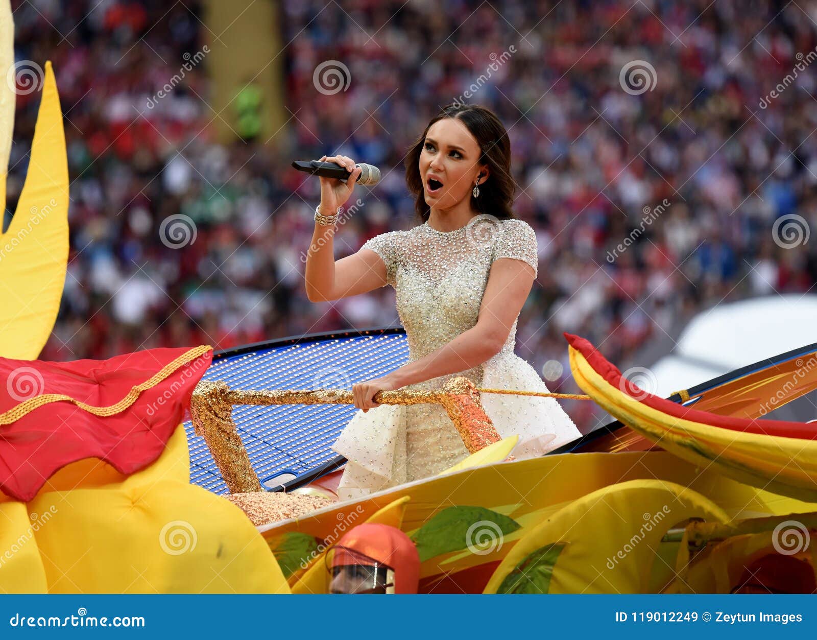 Russian Opera Singer Aida Garifullina Performing at Opening Editorial Stock - Image of celebrity, musician: 119012249