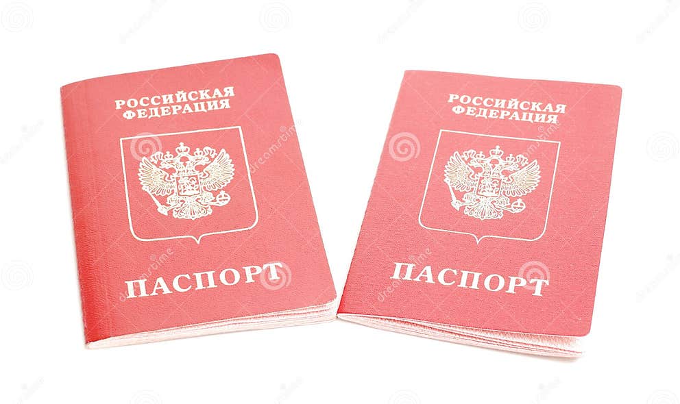 Russian passport stock image. Image of immigration, homeland 13477689