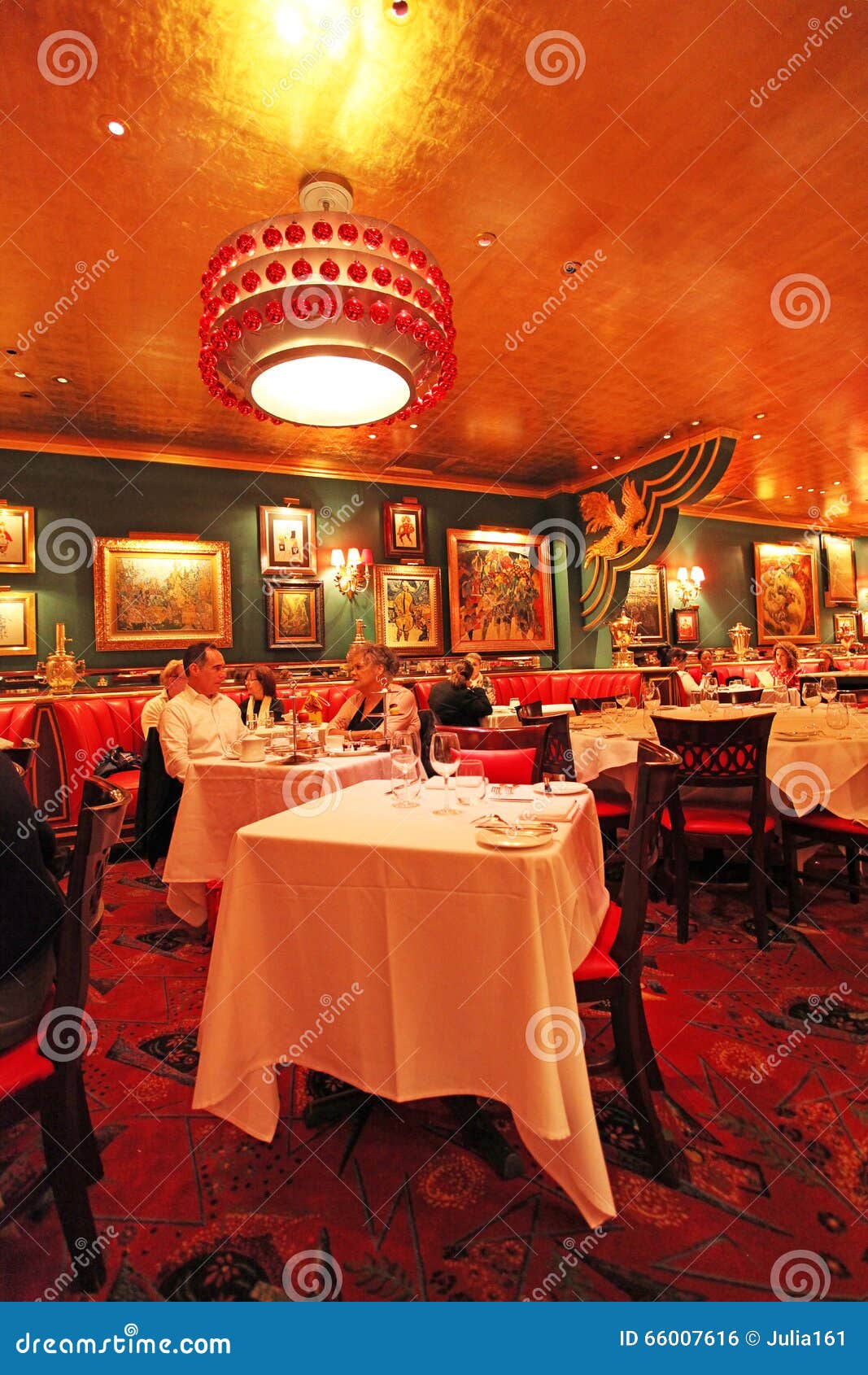 Russian Restaurant In New York Usa Editorial Photo Image