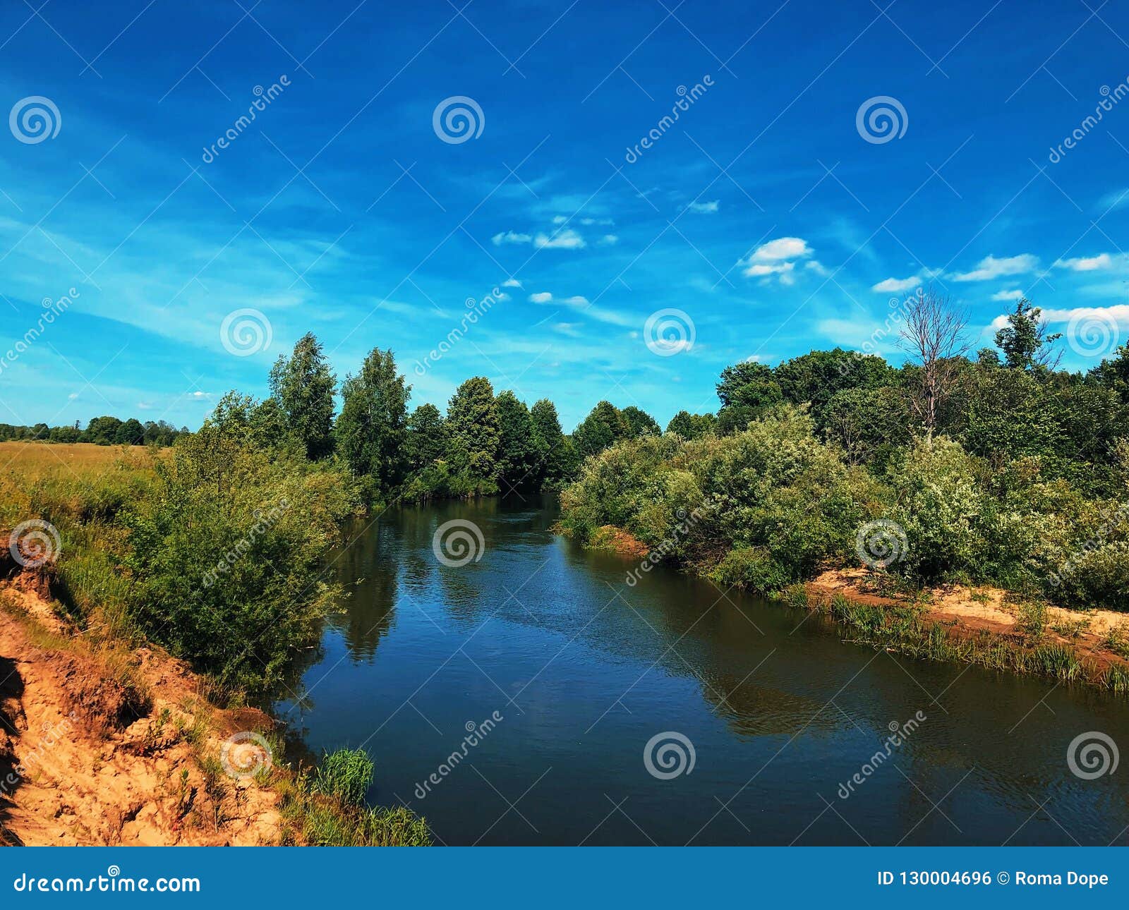 Russian river stock photo. Image of russian, summer 130004696