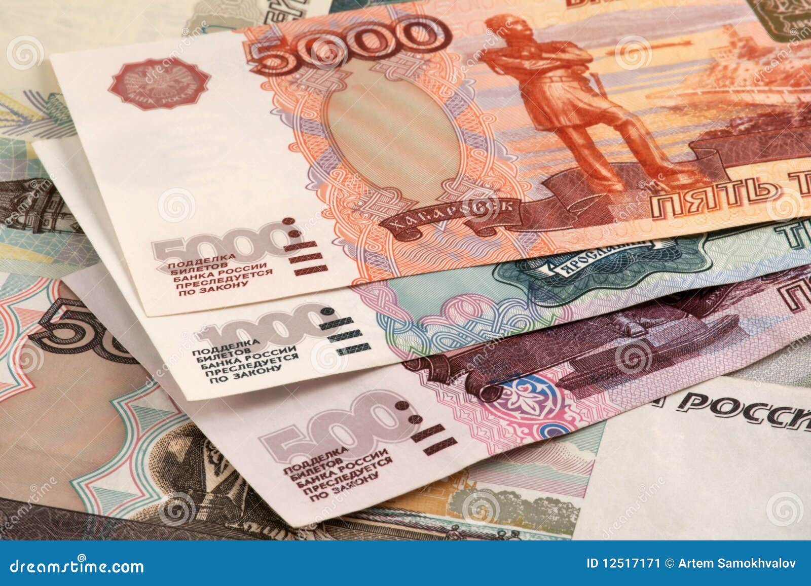 russian roubles